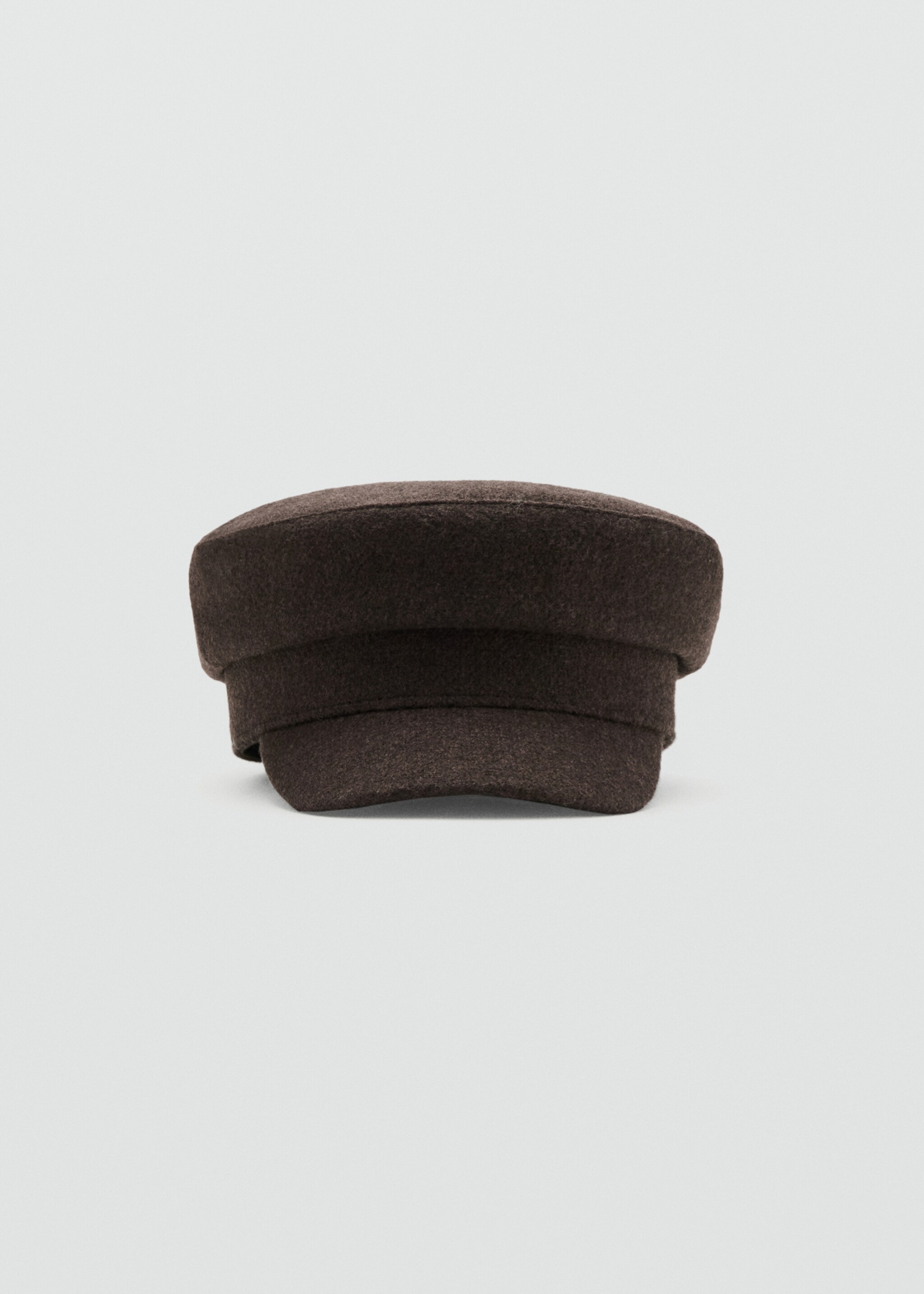 Baker boy cap - Medium plane, Chocolate. Ref: 27091199-00.