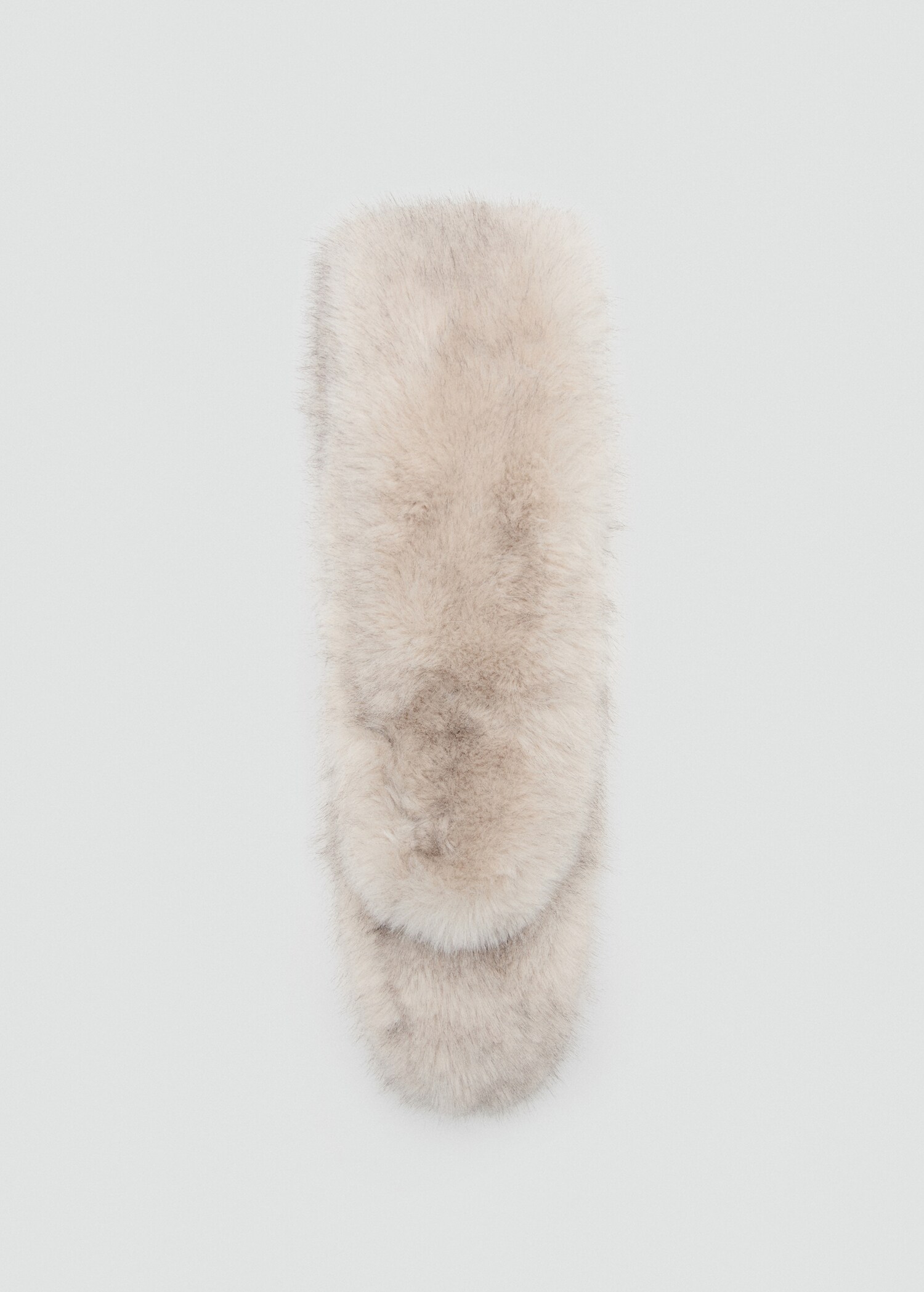 Écharpe effet peluche - Article sans modèle