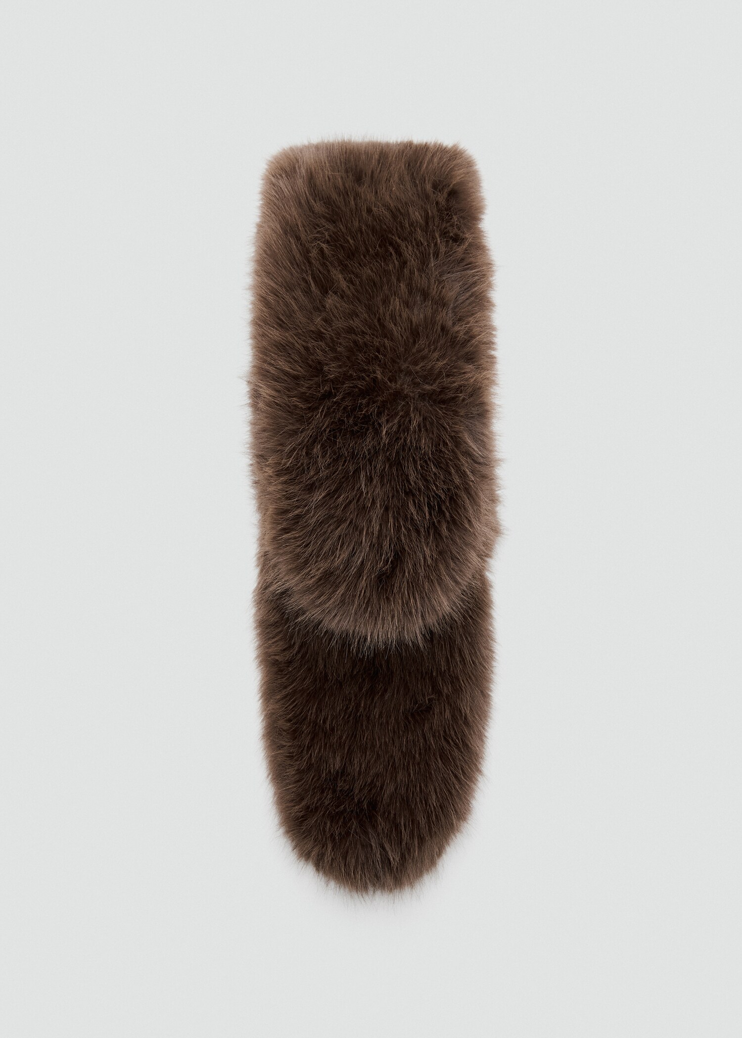 Écharpe effet peluche - Article sans modèle