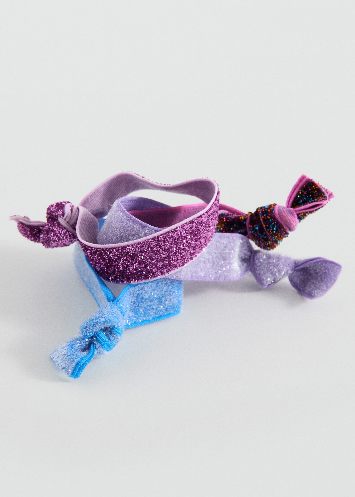 Pack of 4 scrunchies - Medium plane