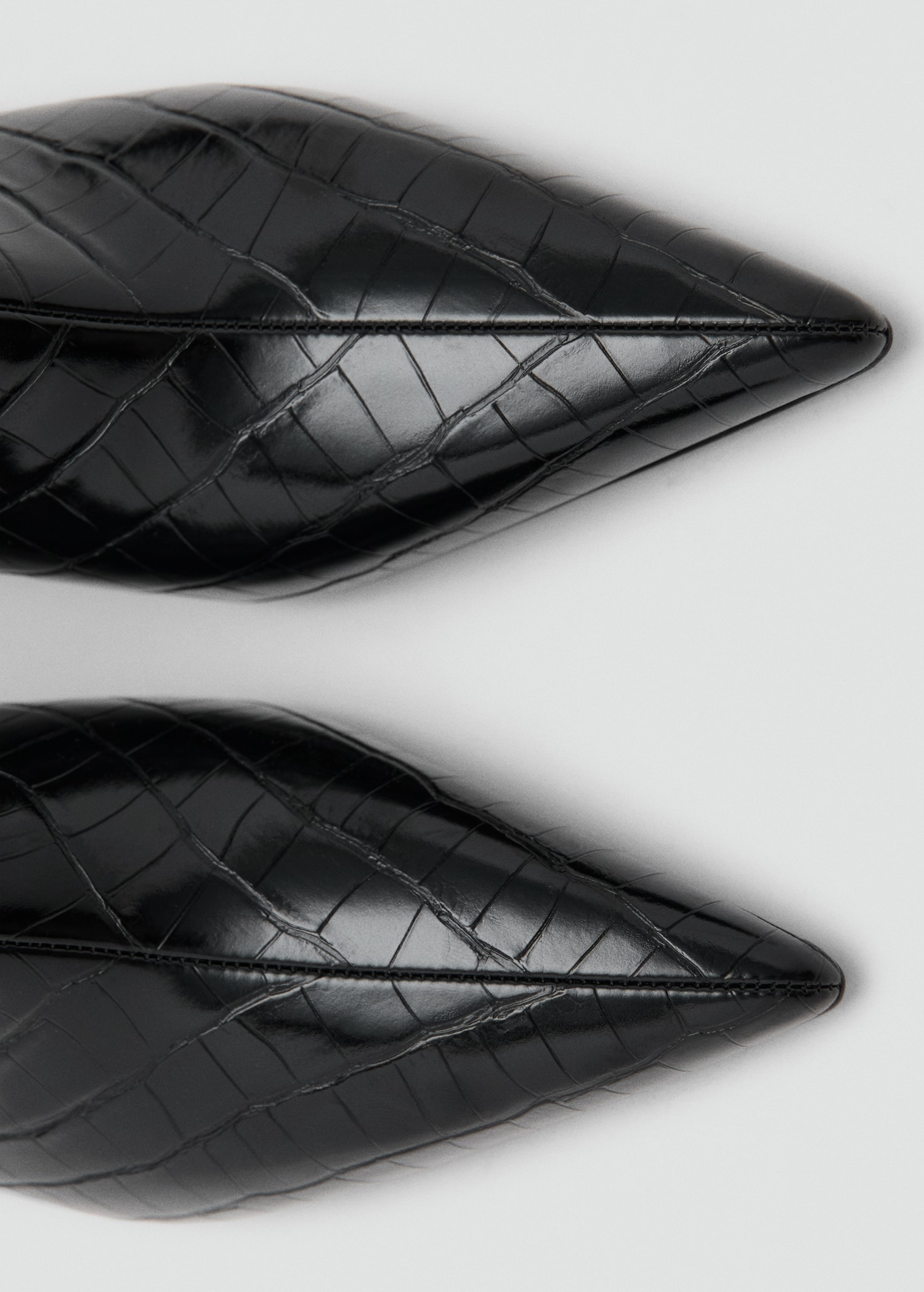 Croco faux leather boot - Details of the article 2