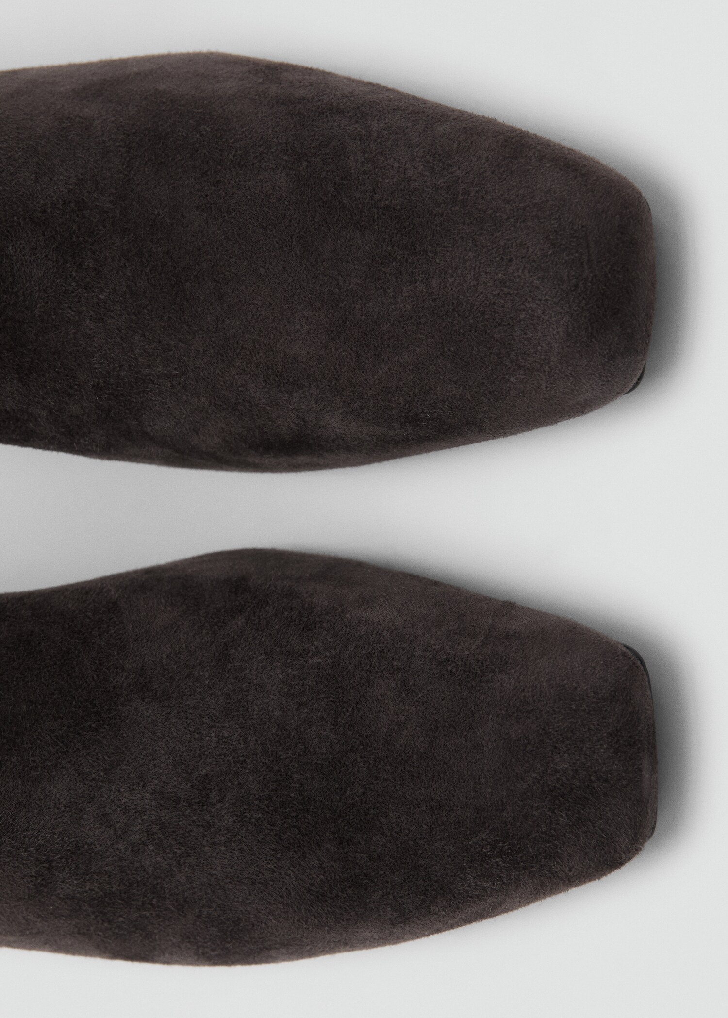 Suede block-heel boots - Details of the article 3