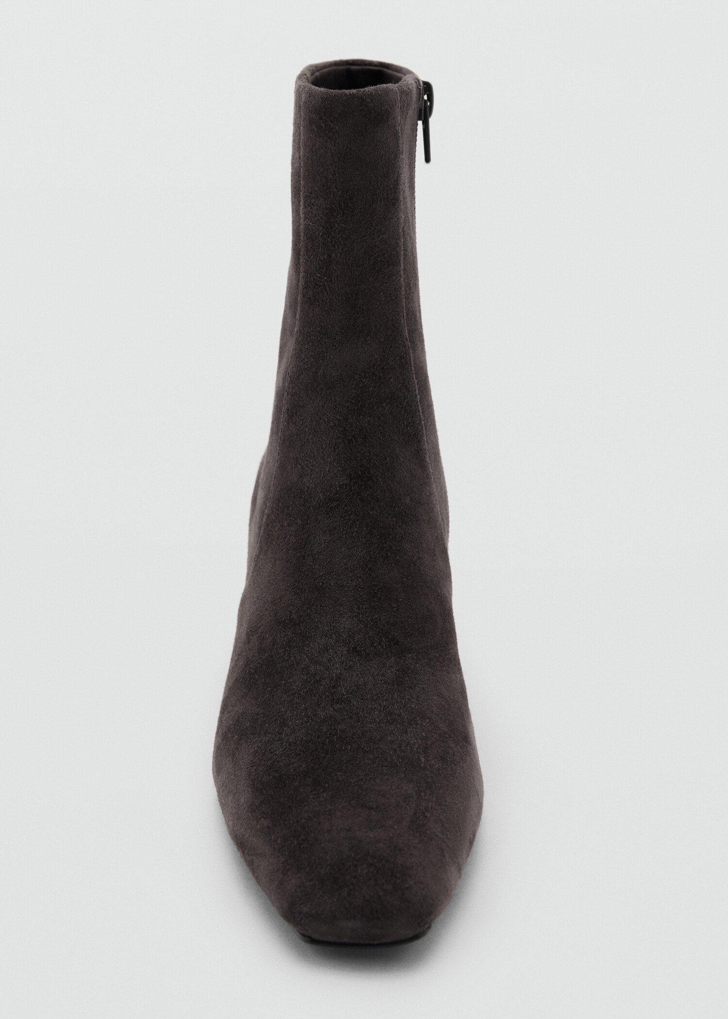 Suede block-heel boots - Details of the article 4