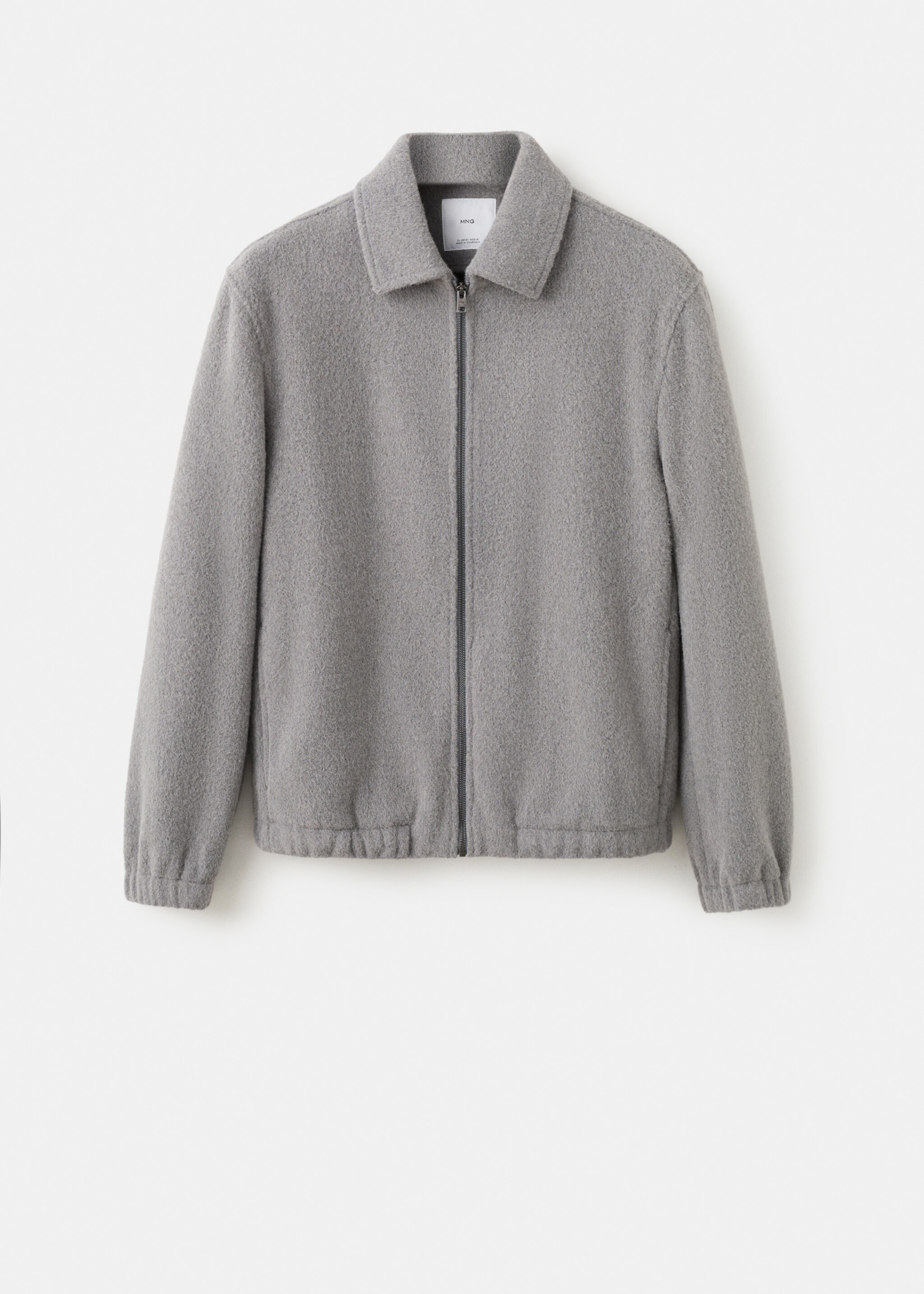 Overshirt bellecz - Article without model, Light Heather Grey. Ref: 27091210-00.