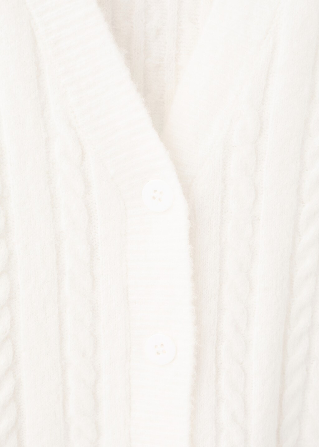 Mango Knitted braided cardigan thumbnail