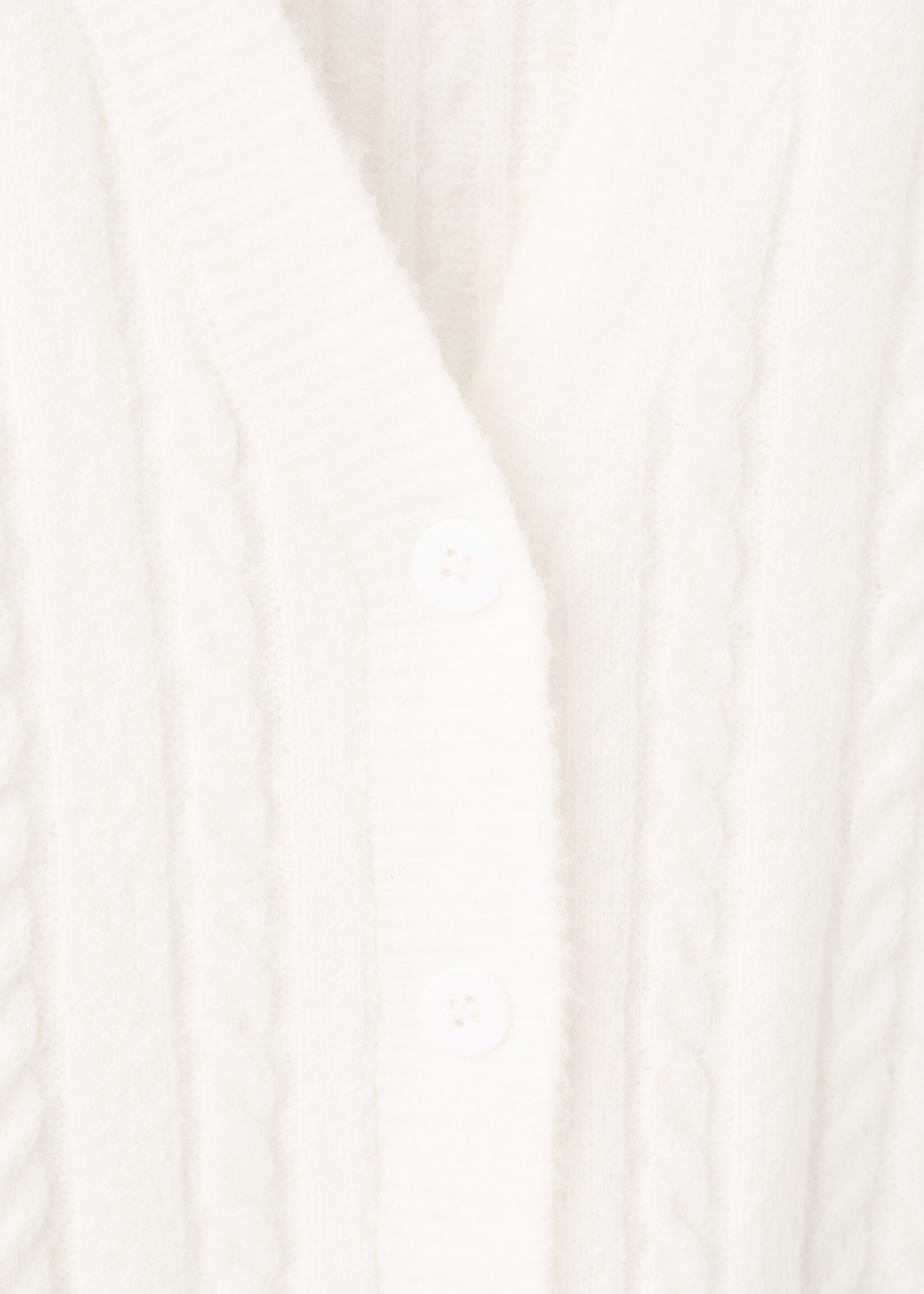 Cárdigan punto trenzado - Detalle del artículo 8, Crudo. Ref: 27091215-00.