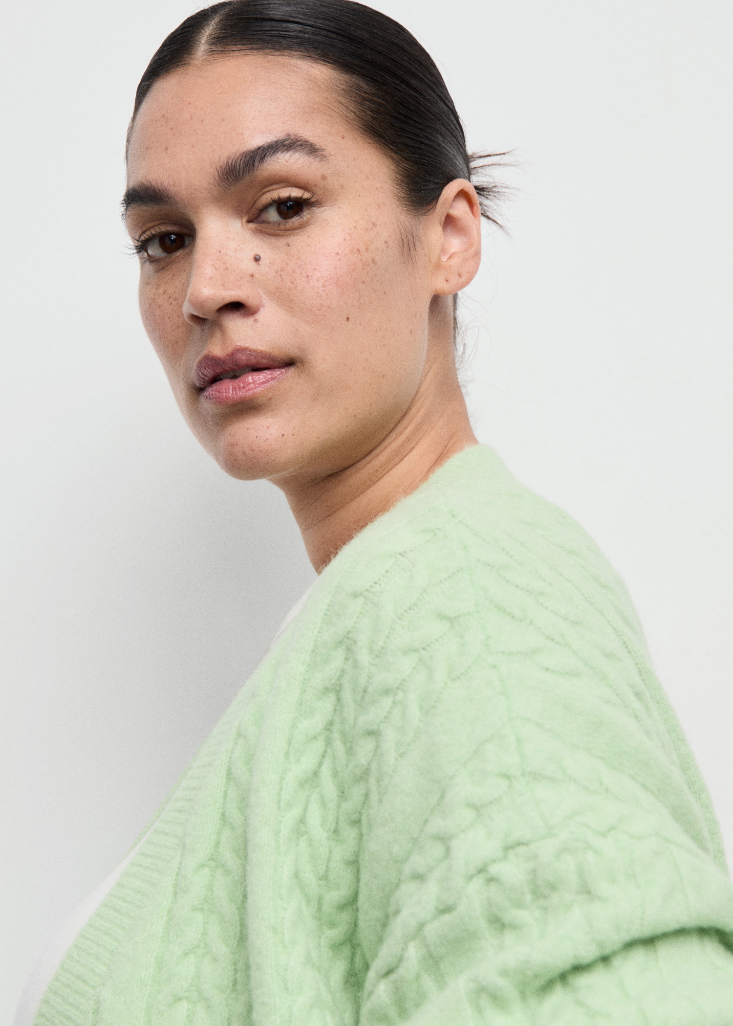 Cardigan maille tressée - Détail de l'article 4