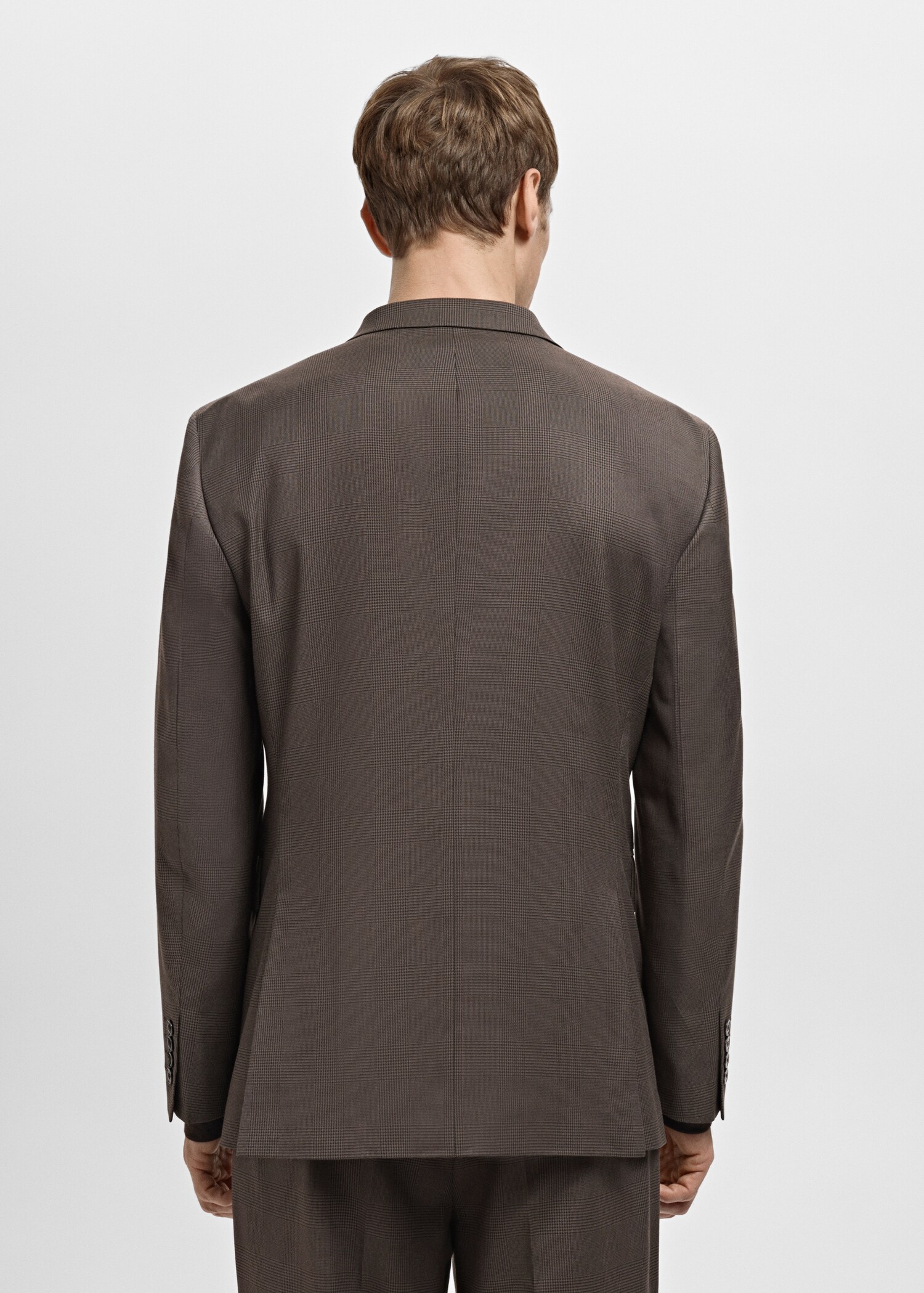 Milan slim-fit suit jacket - Reverse of the article