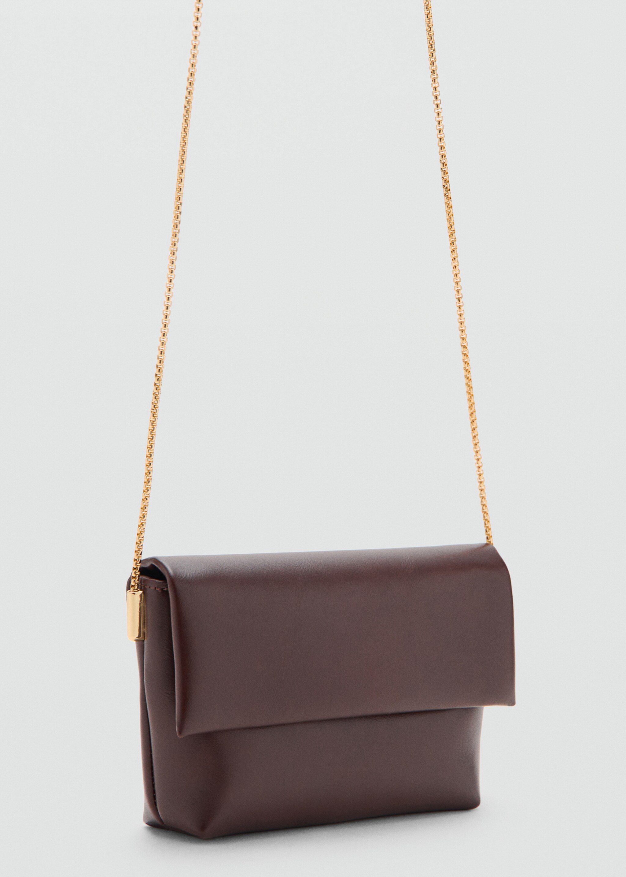 Crossbody envelope-style bag - Medium plane, Chocolate. Ref: 27091219-00.