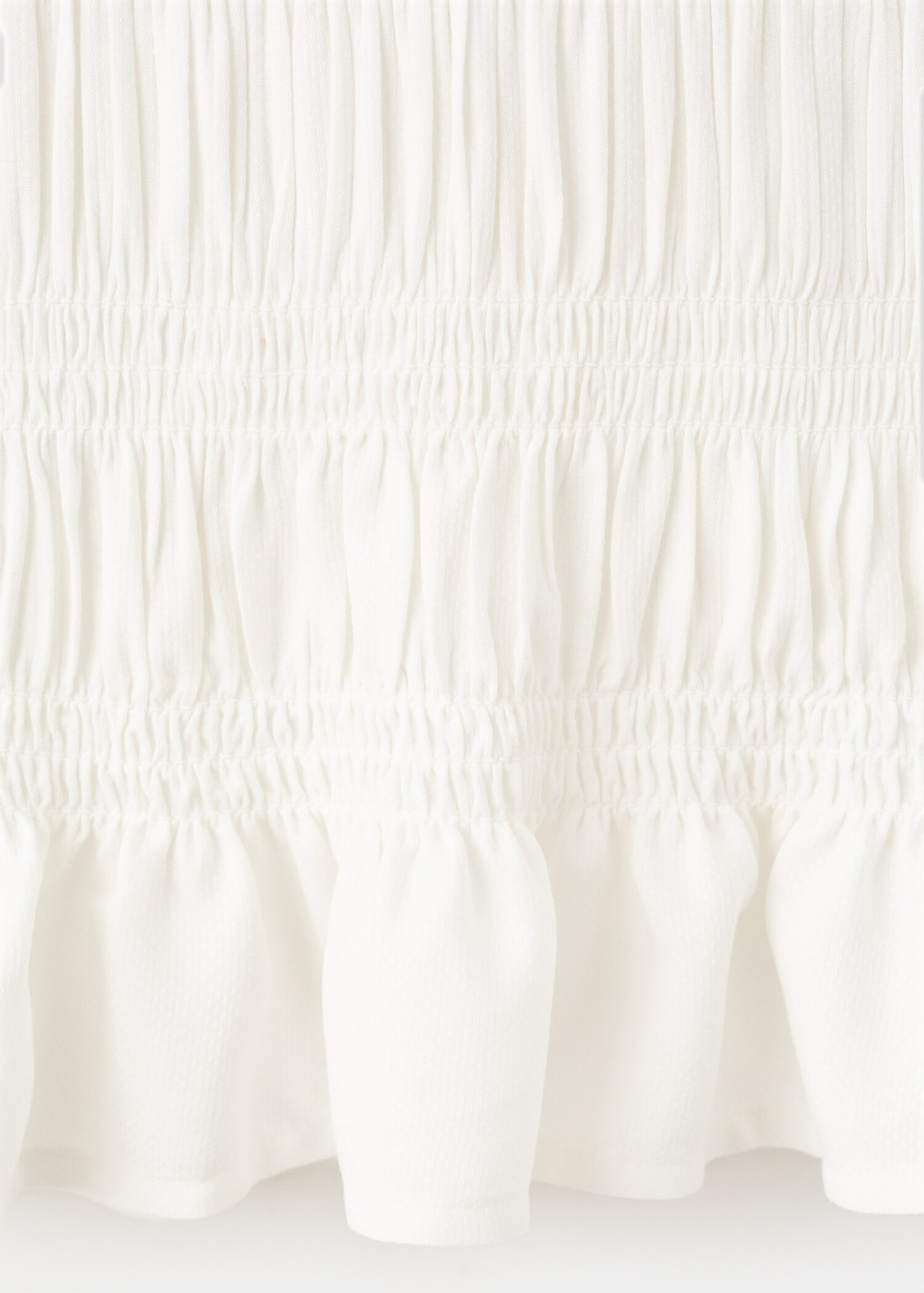 Ruched blouse with ruffles - Details of the article 0