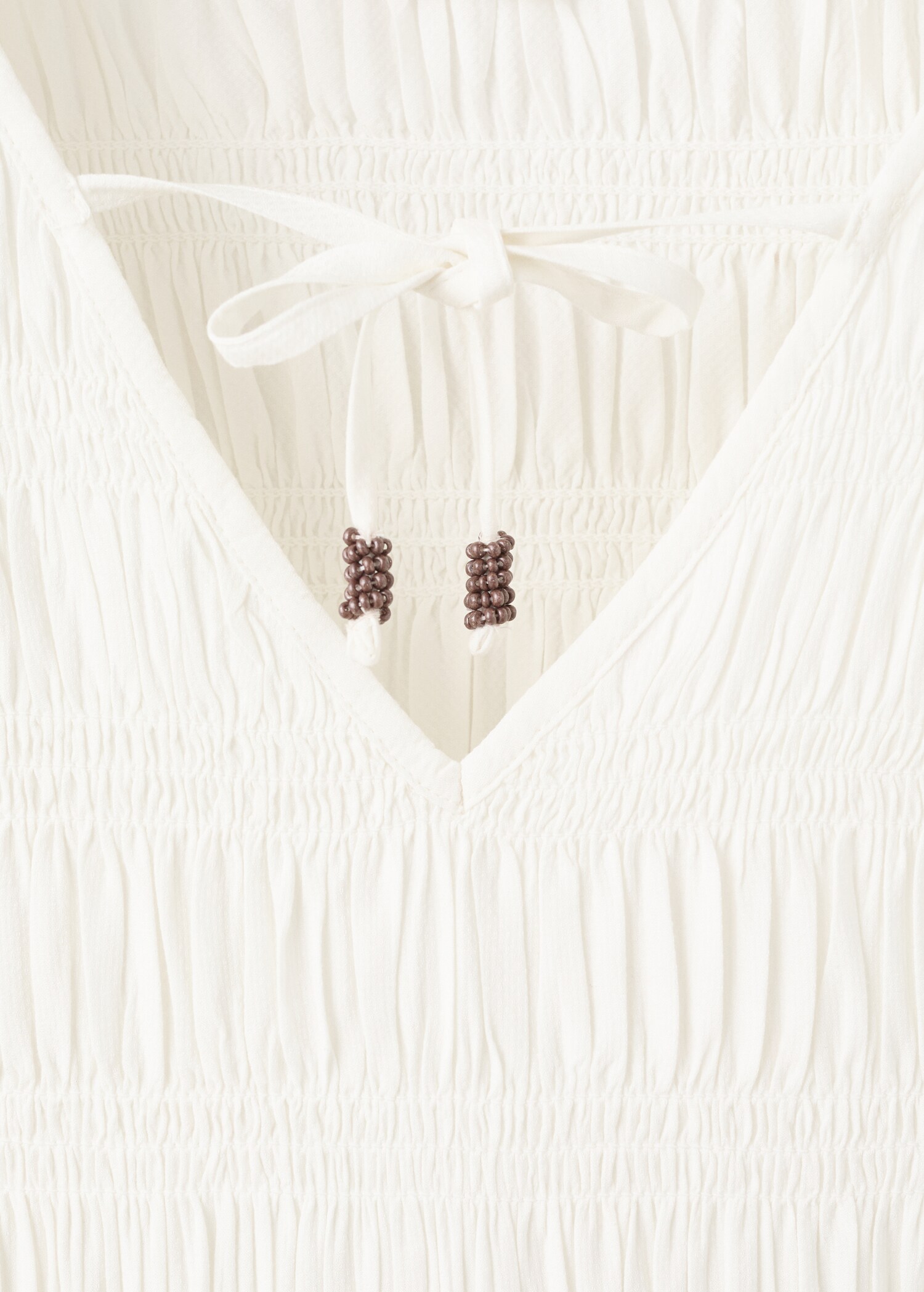 Ruched blouse with ruffles - Details of the article 8