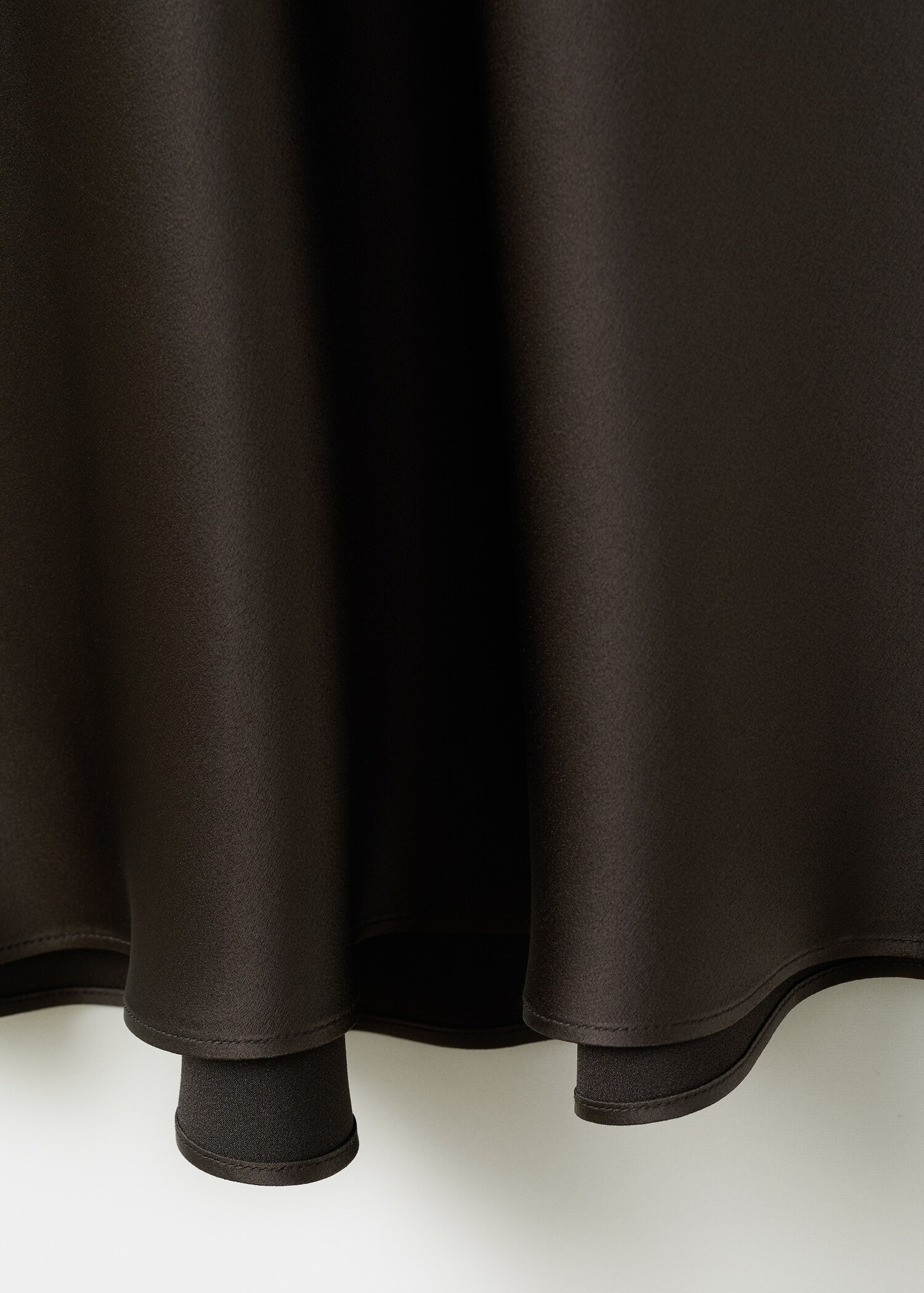 Satin maxi-skirt - Details of the article 8