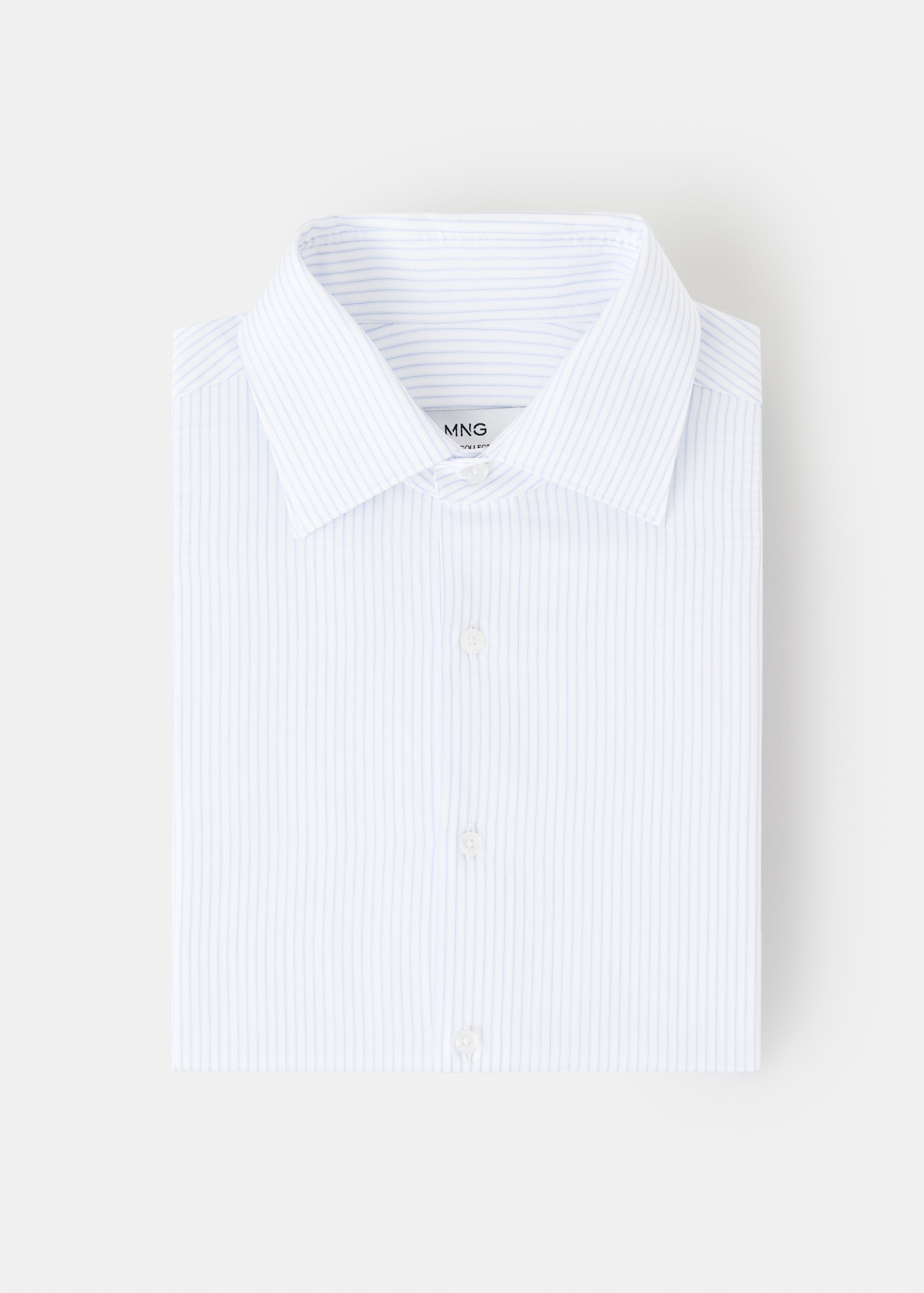 Slim fit cotton suit shirt - Details of the article 9