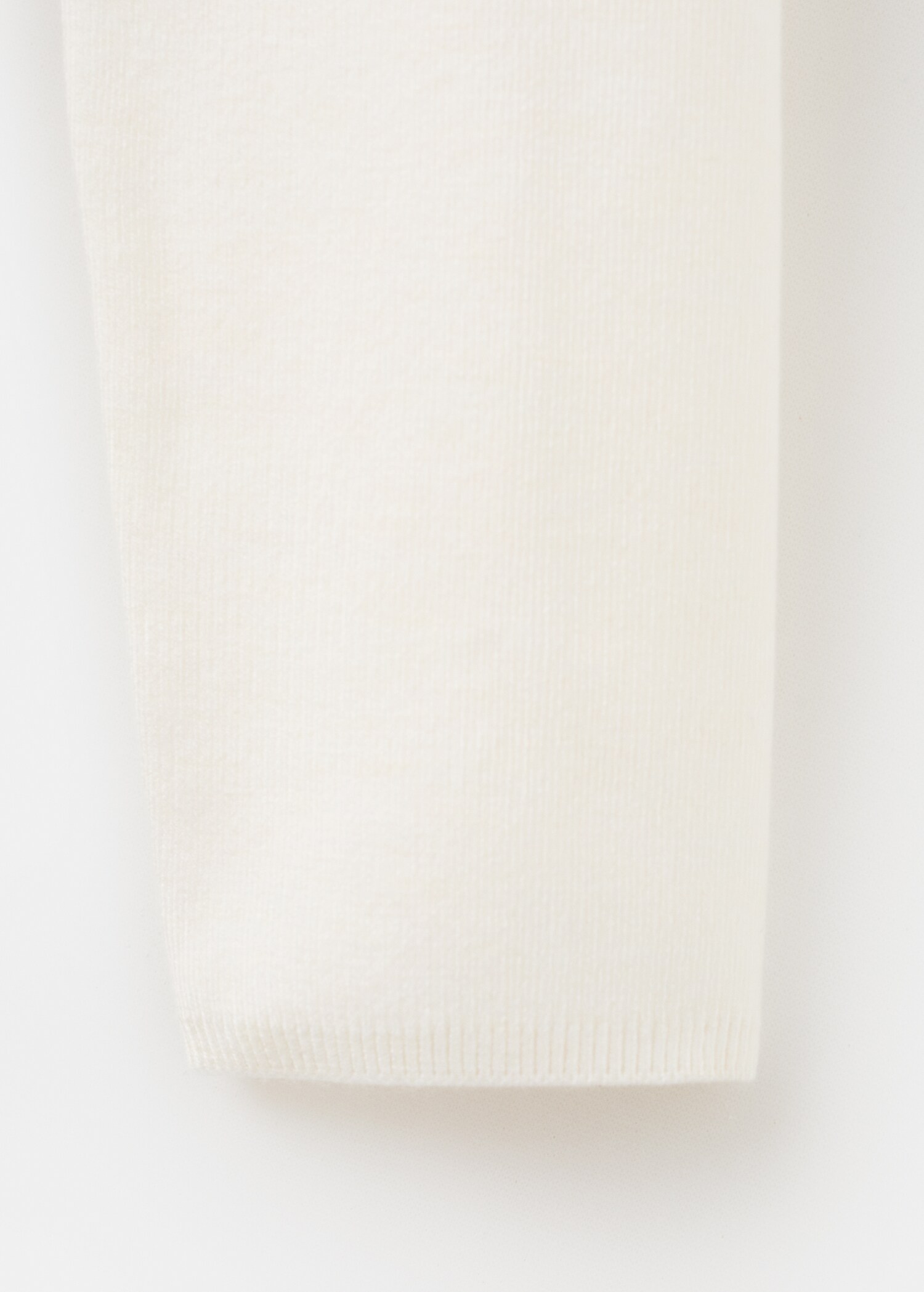 Knitted sweater with perkins neck - Details of the article 0