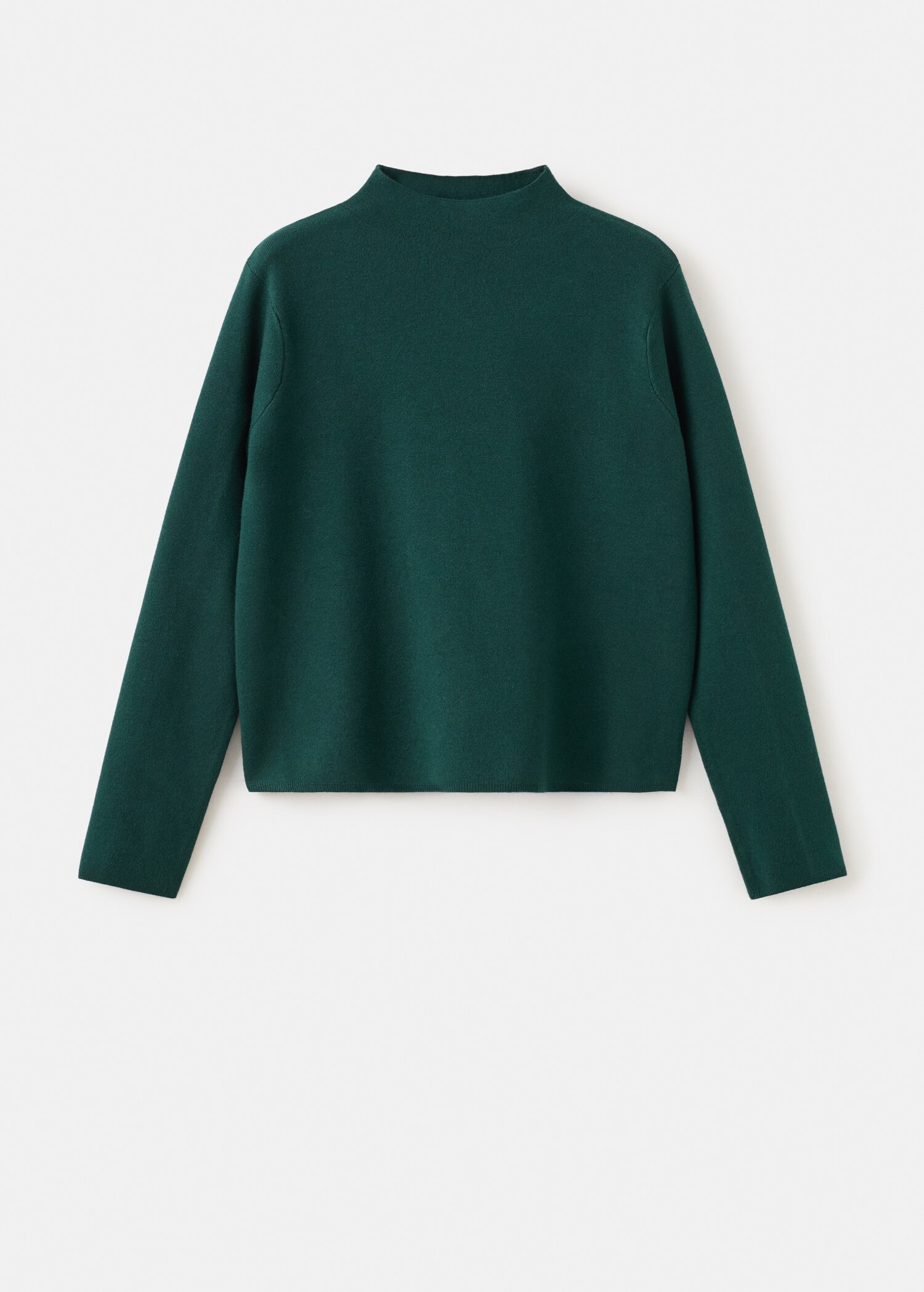 Knitted sweater with perkins neck - Article without model