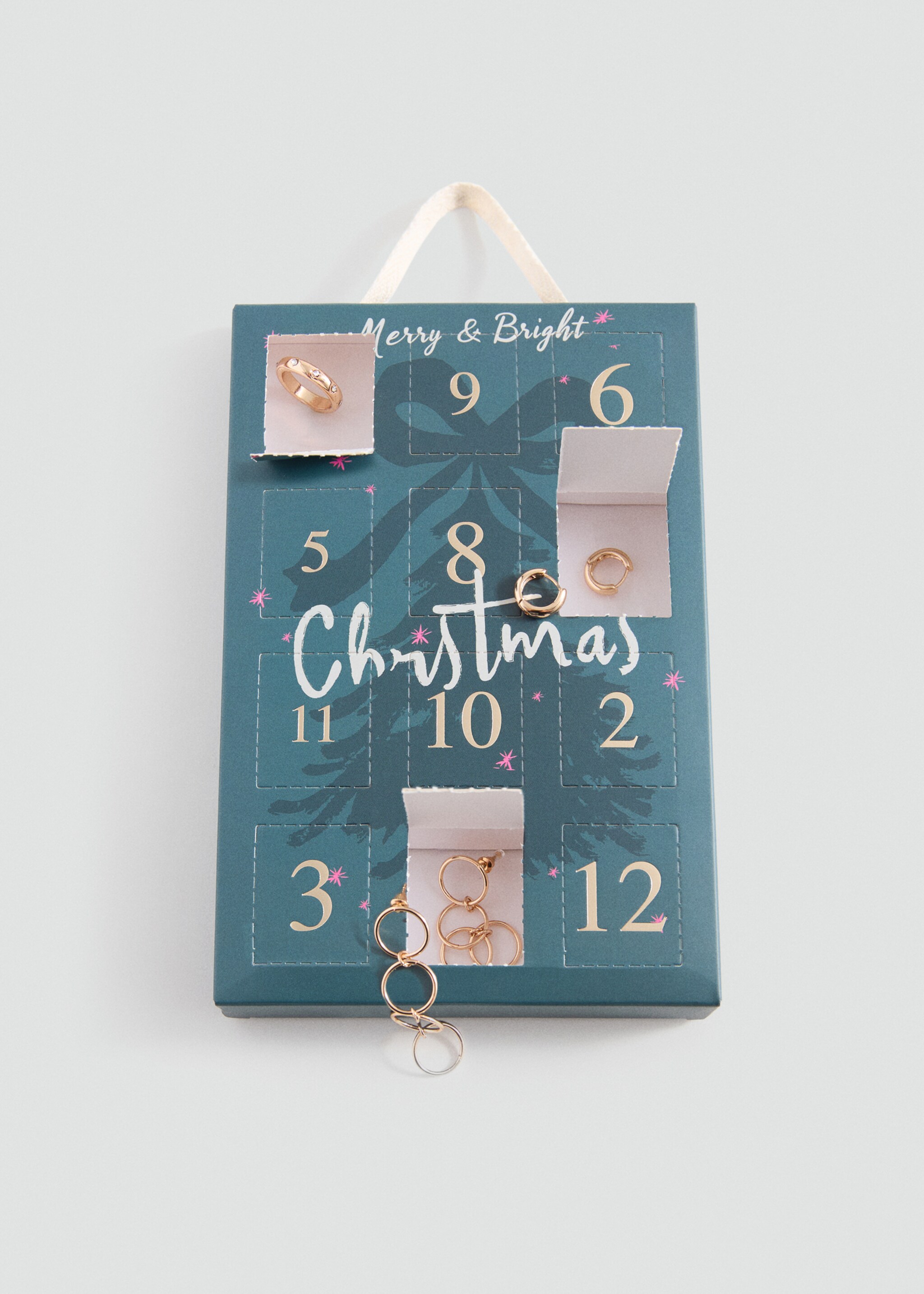 Advent Calendar - Details of the article 2, Green. Ref: 27091225-00.