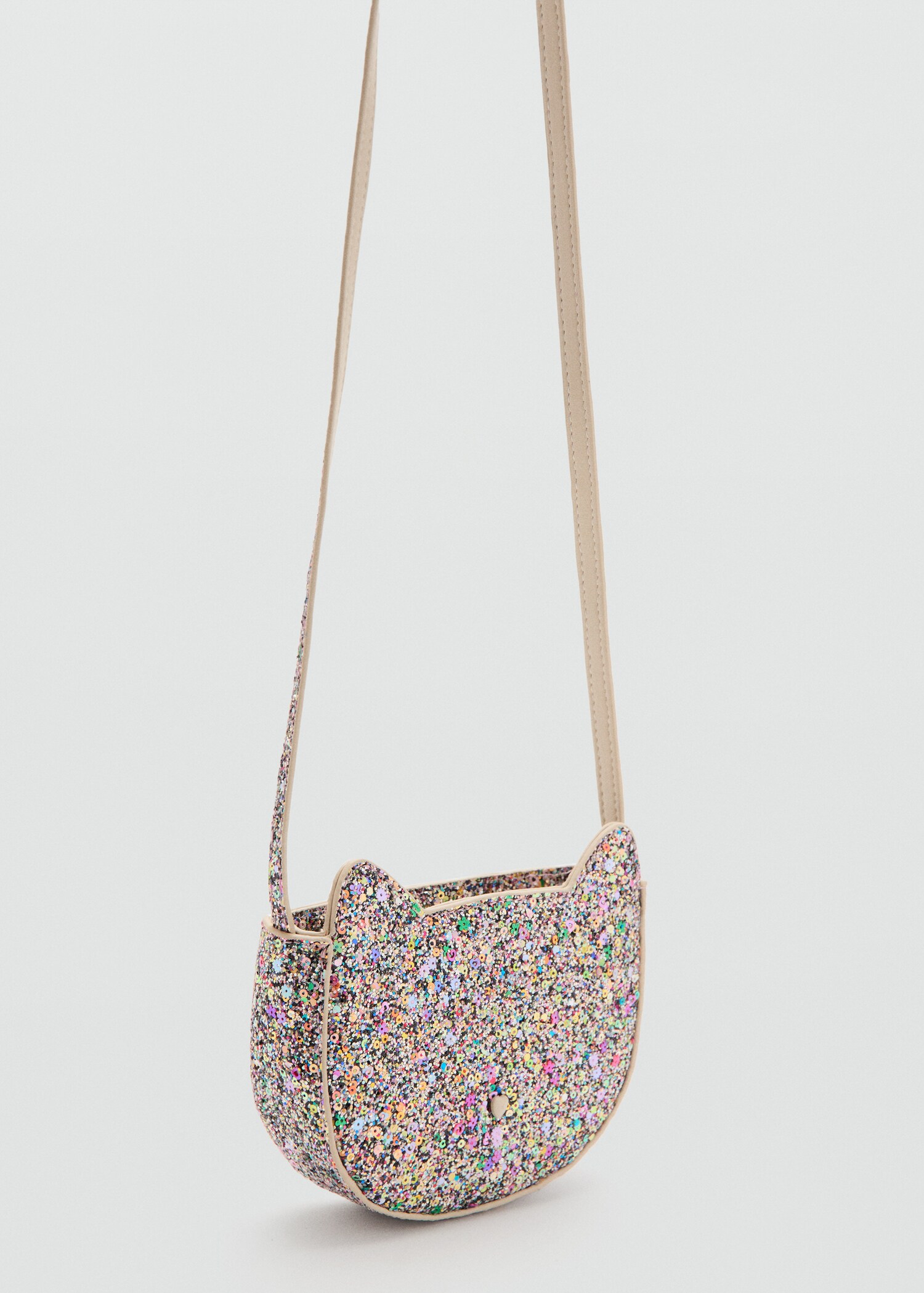 Glitter cat purse - Medium plane