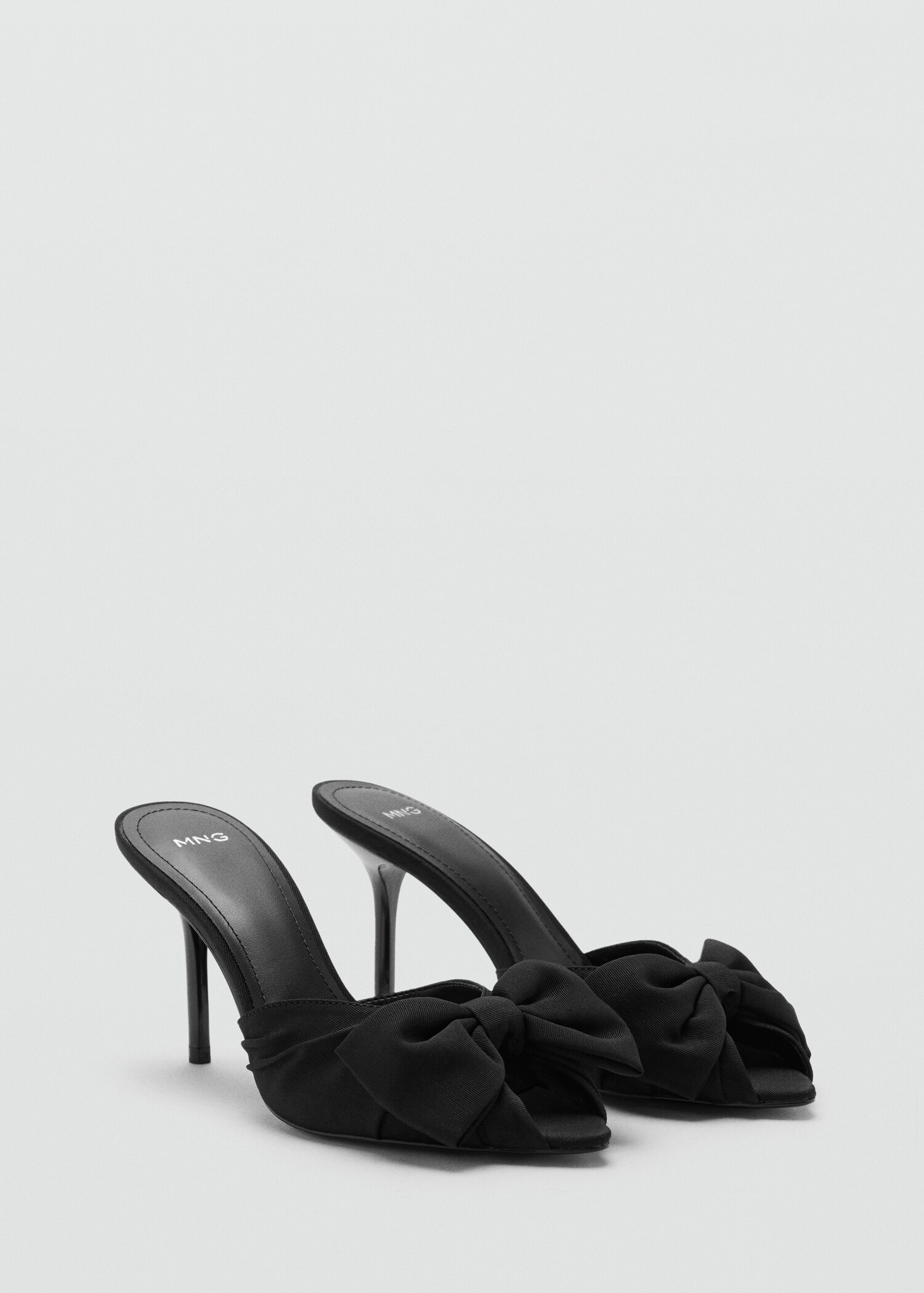 Bow heel sandals - Medium plane
