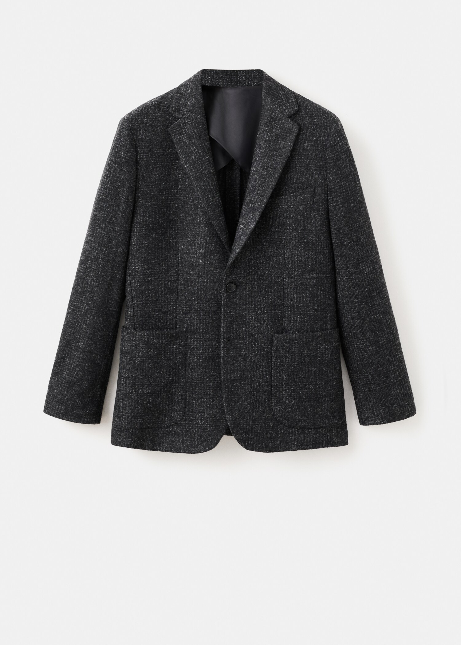 Slim fit wool blend blazer - Article without model