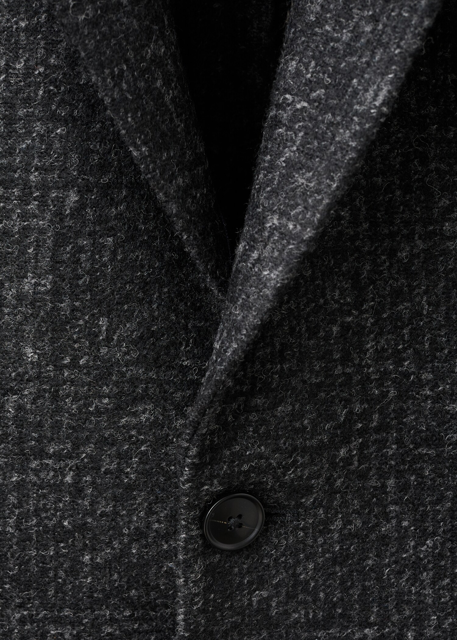 Slim fit wool blend blazer - Details of the article 8