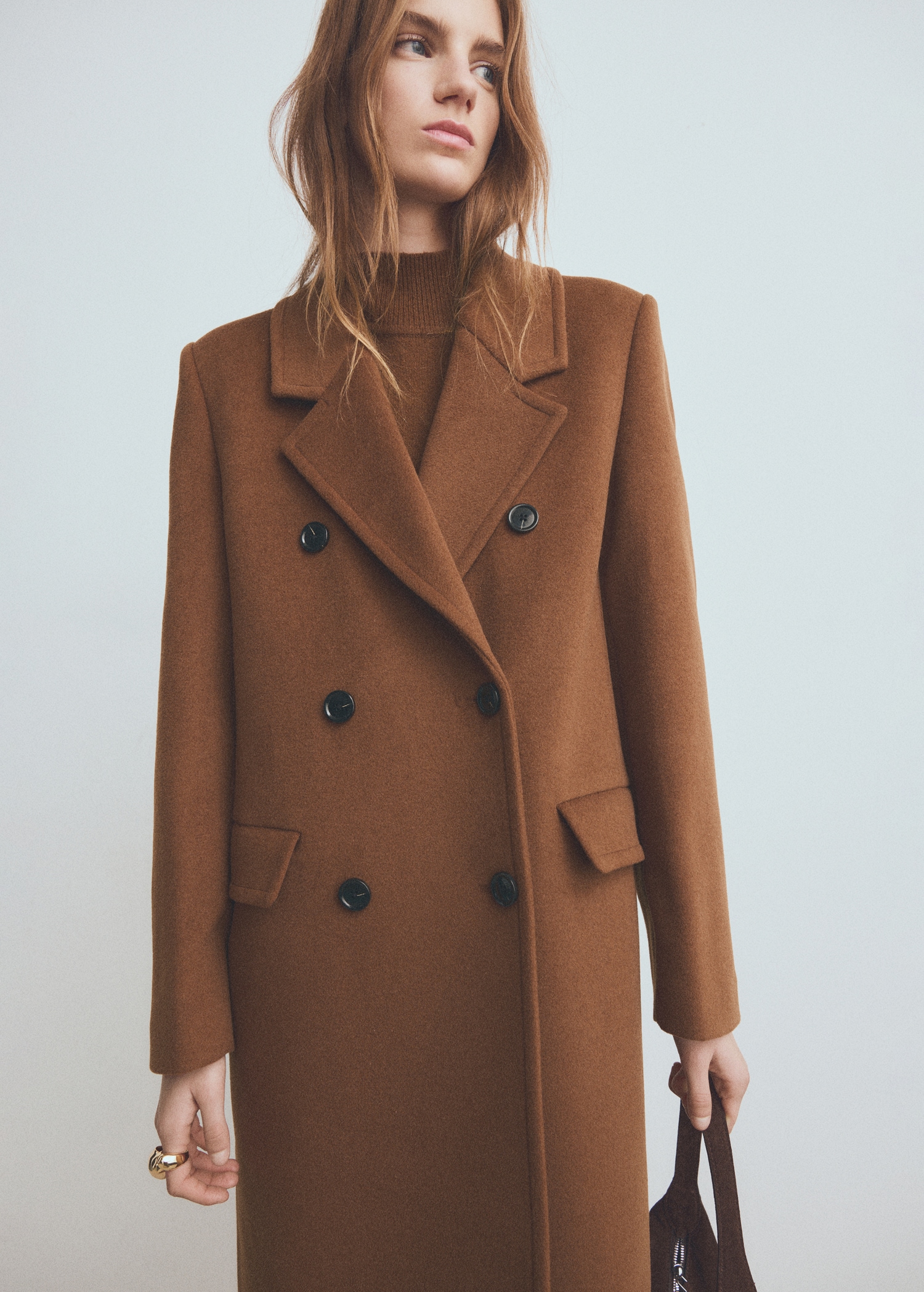 Double Breasted Wool Coat