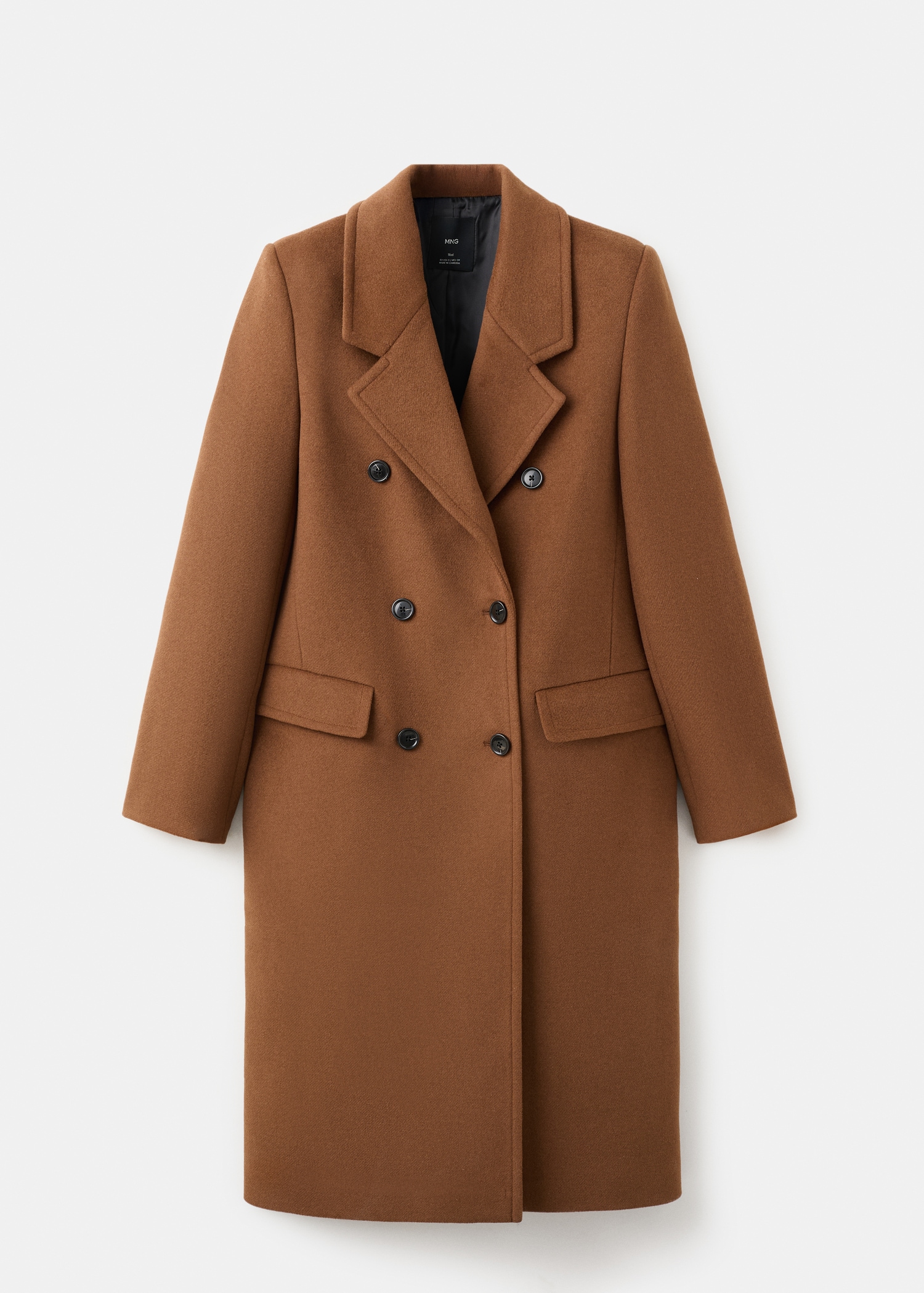 Double Breasted Wool Coat