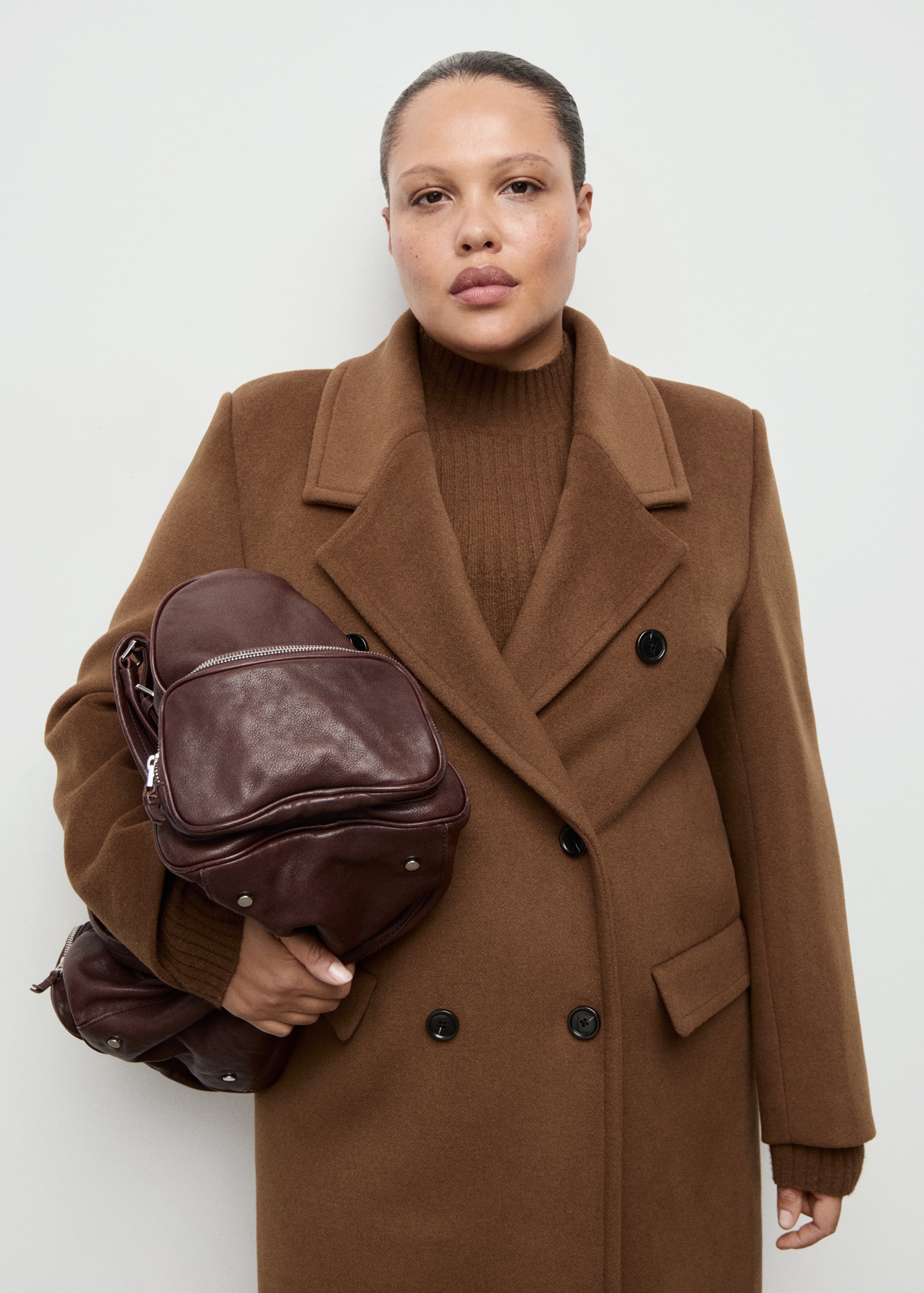 Double Breasted Wool Coat