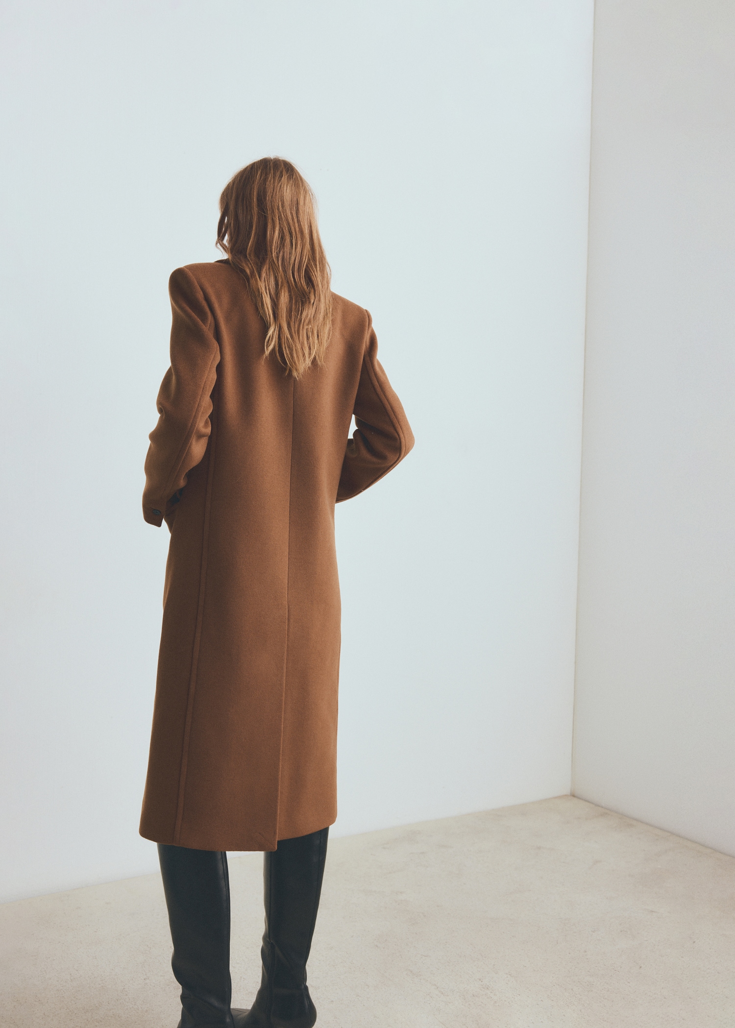 Double Breasted Wool Coat