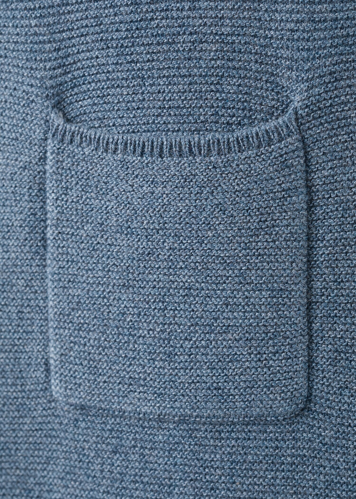 Long knitted dungarees - Details of the article 0