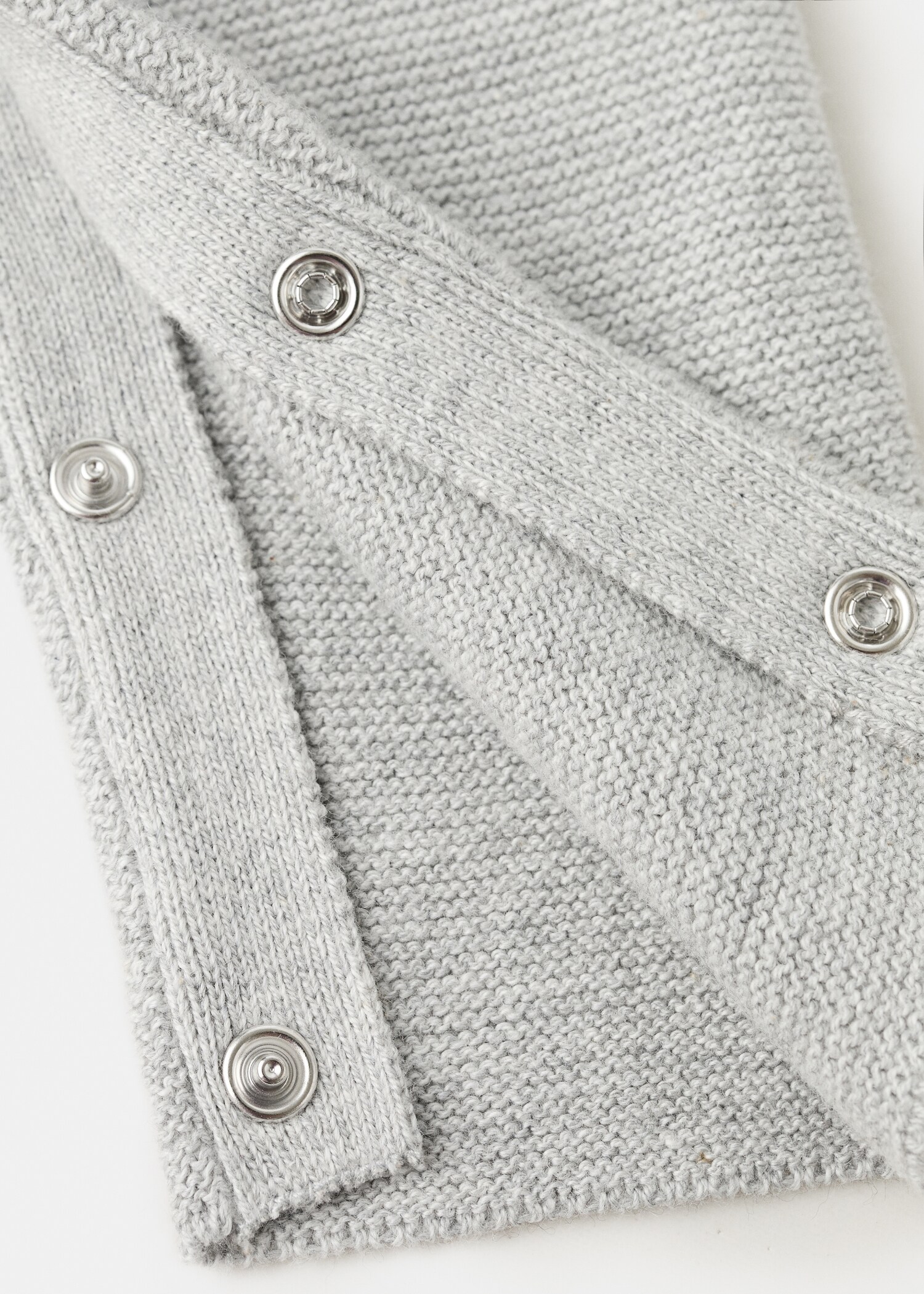 Long knitted dungarees - Details of the article 0