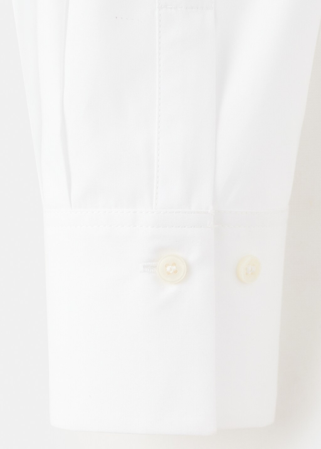 Cotton and lyocell blend straight shirt - image 4
