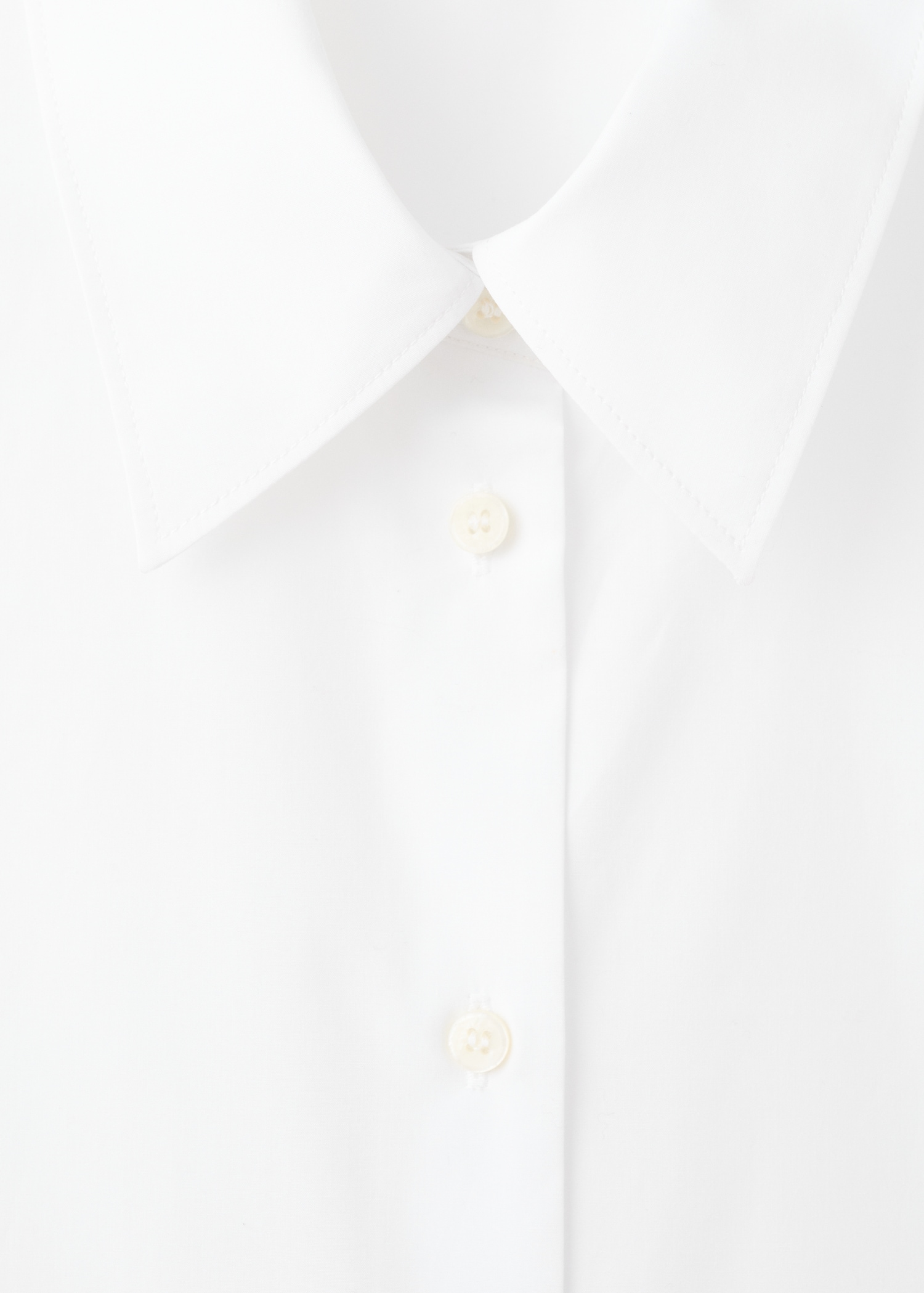Regular cotton lyocell-blend shirt - Details of the article 8