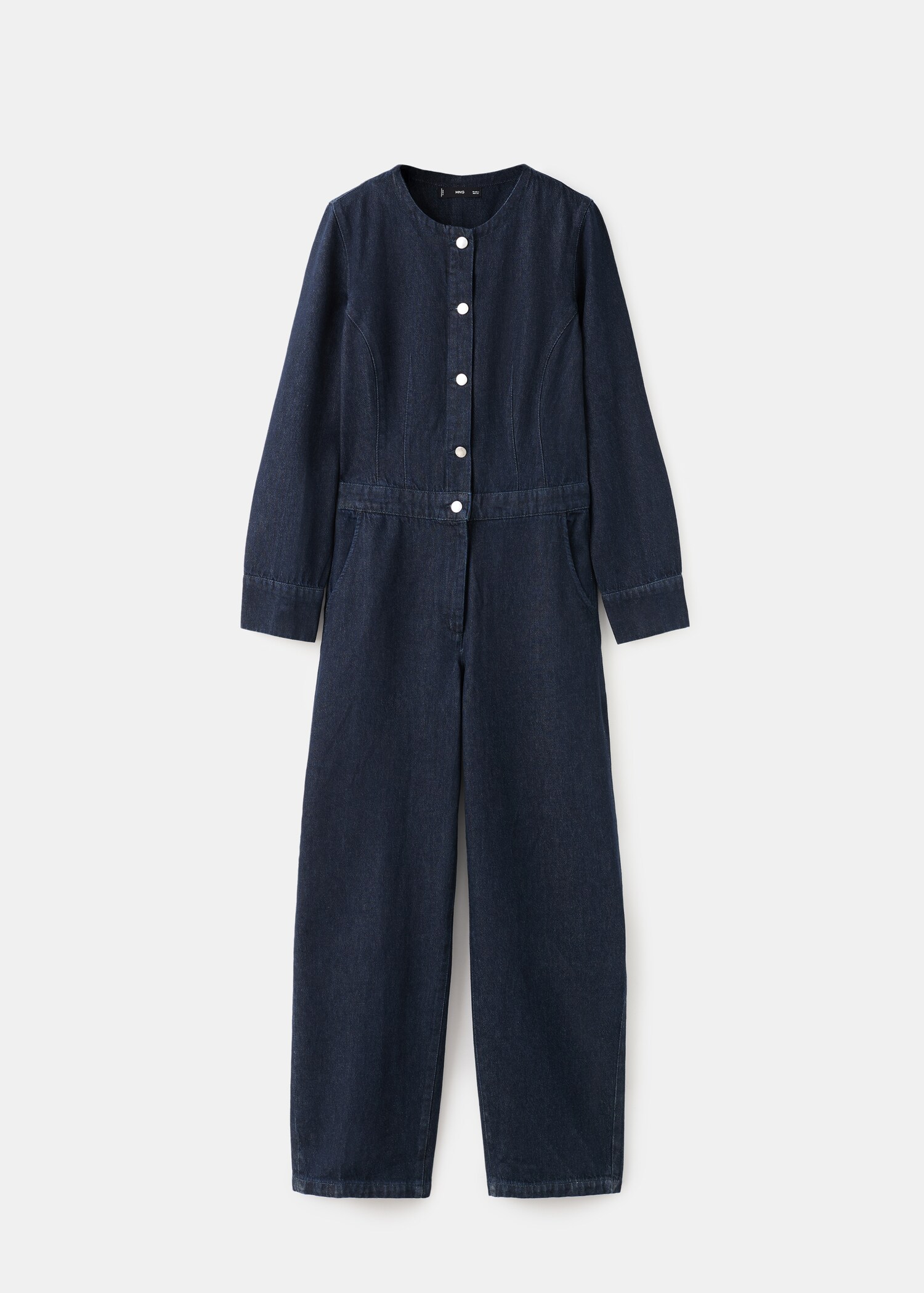 Buttons denim jumpsuit - Article without model