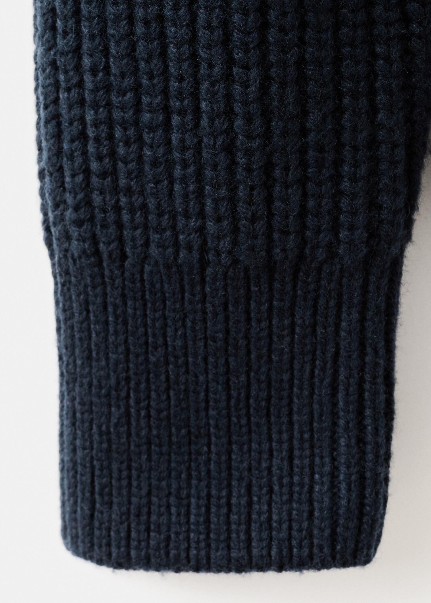 Structured wool-blend cardigan - Details of the article 0