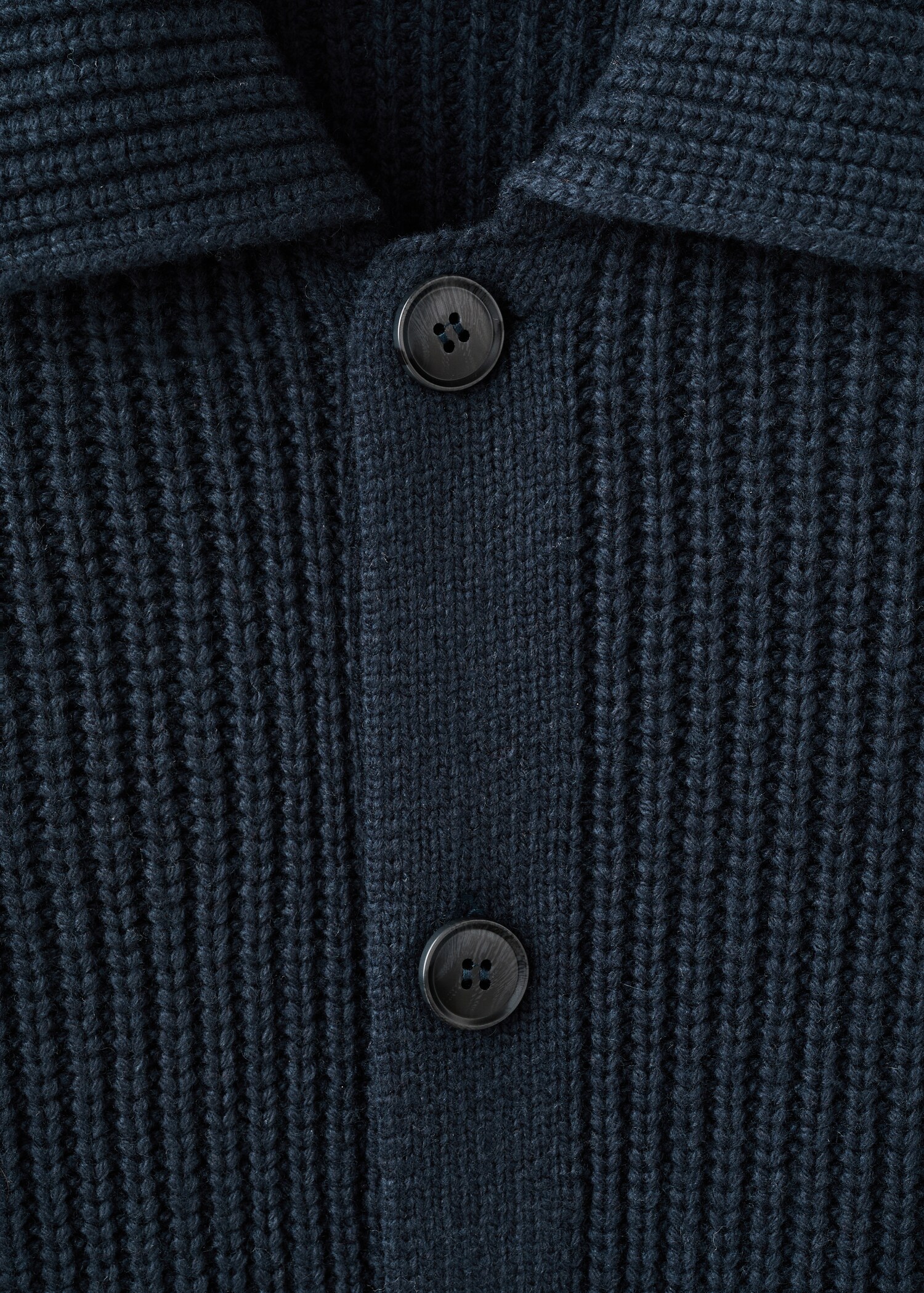 Structured wool-blend cardigan - Details of the article 8