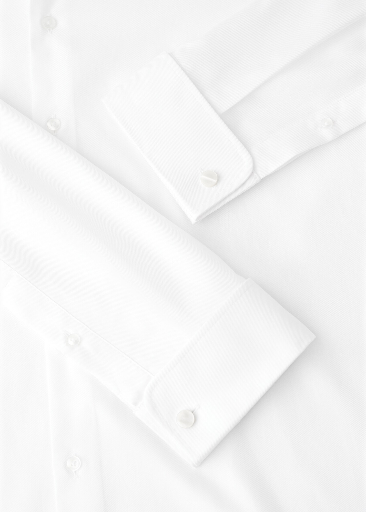 Regular fit cotton suit shirt - Details of the article 8