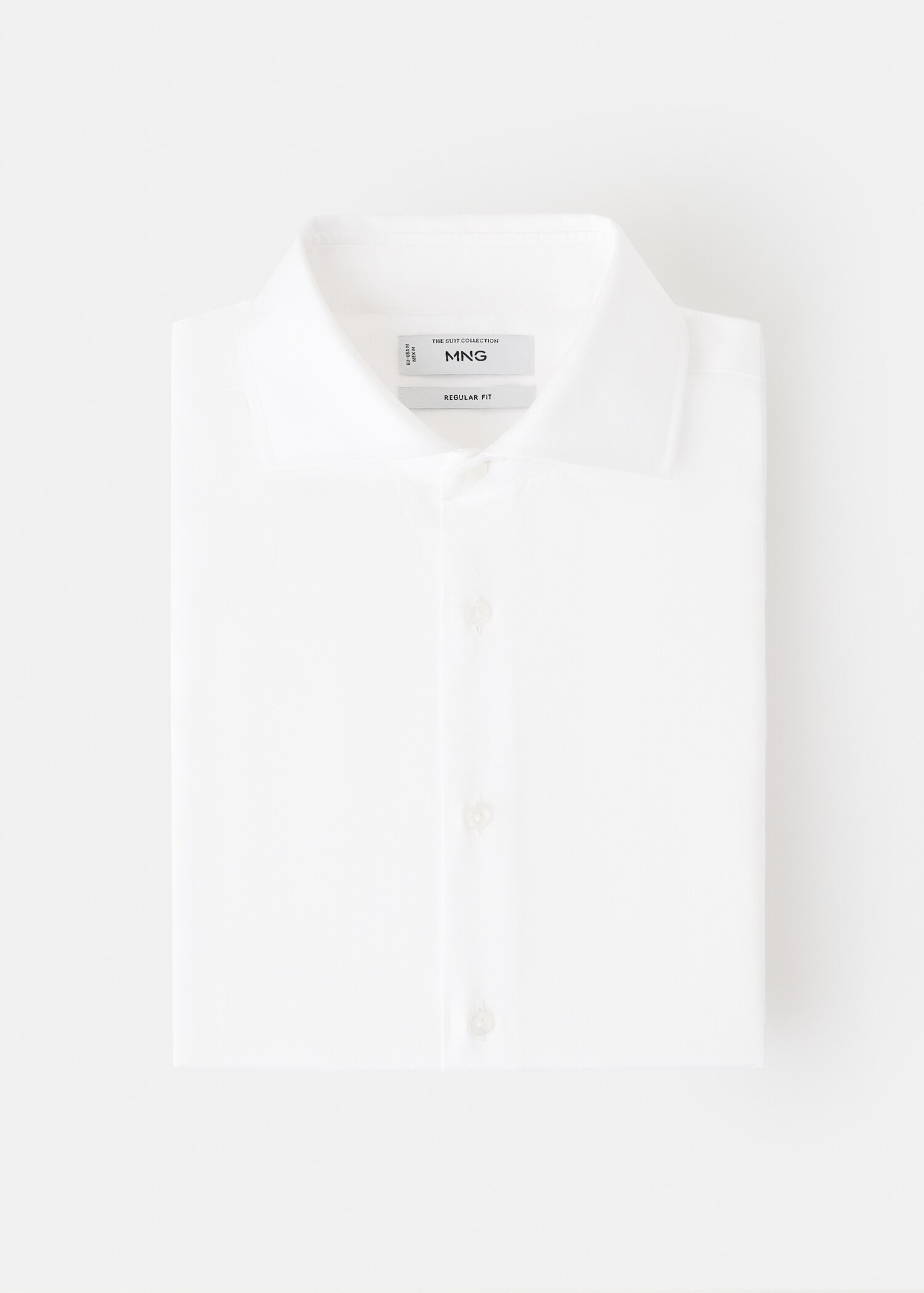 Regular fit cotton suit shirt - Details of the article 9
