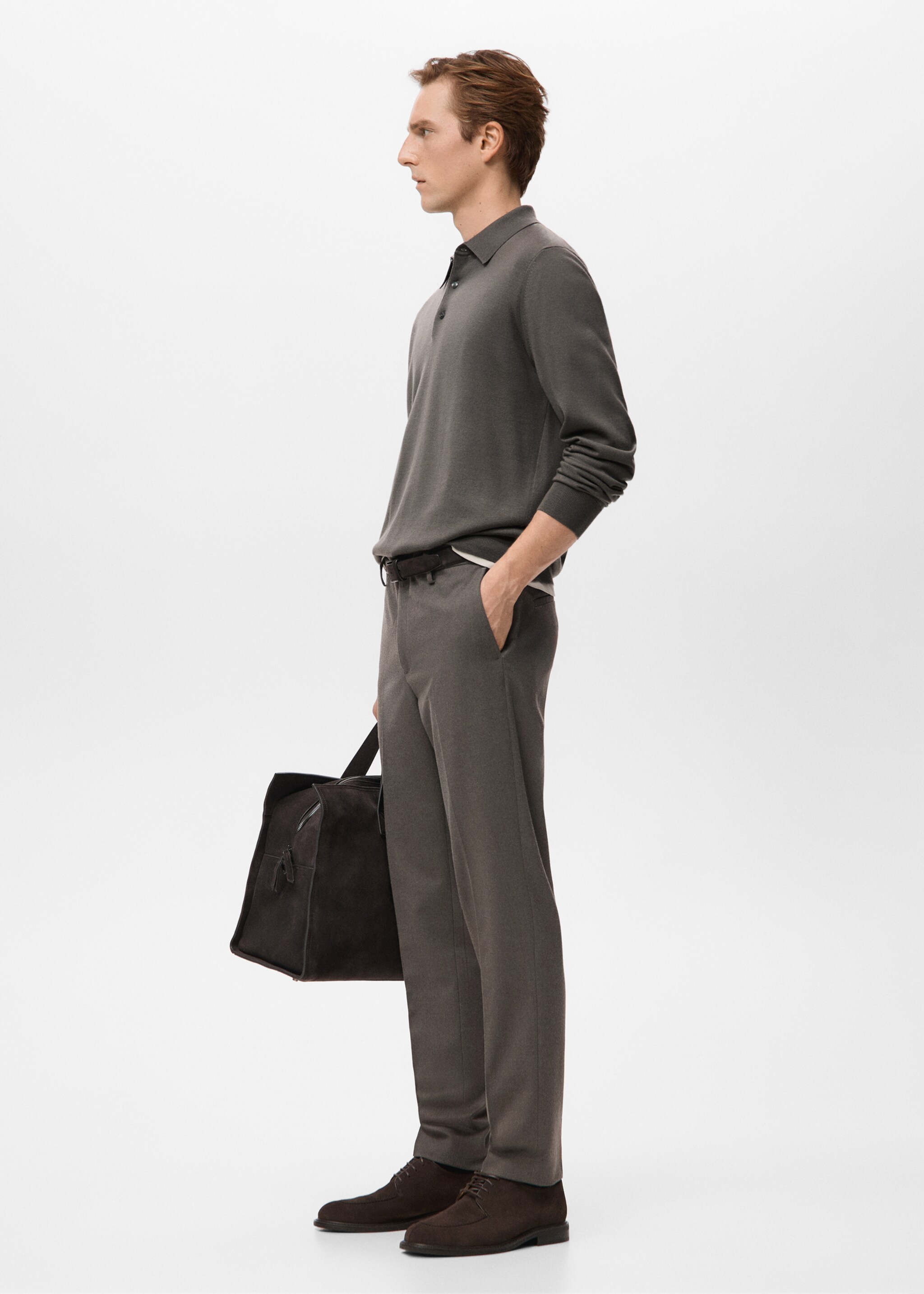 Pantalon stanford - Detalle del artículo 2, Marrón medio. Ref: 27091256-00.