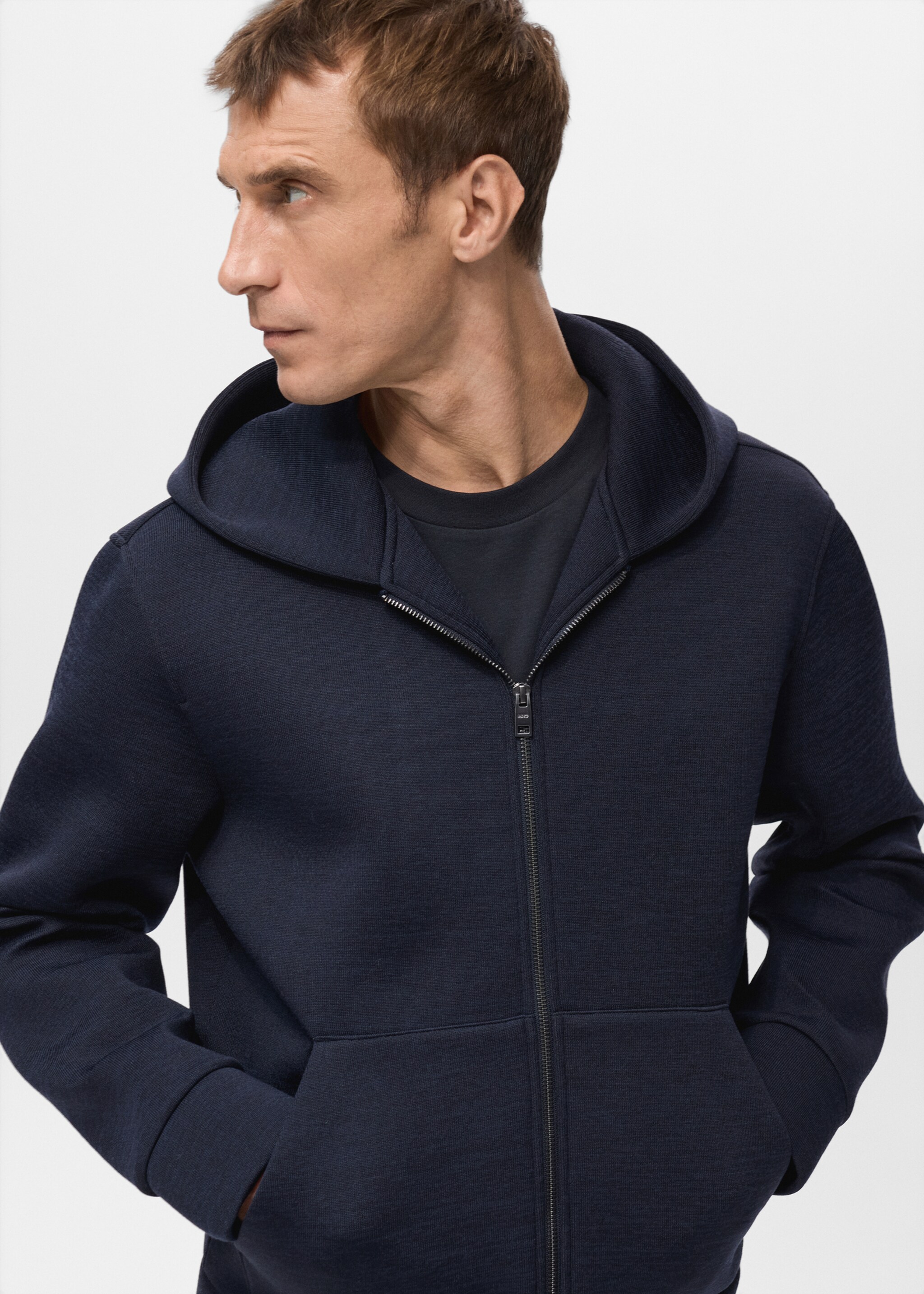 غطاء رأس بسحاب - تفاصيل المنتج 1, أزرق غامق. Ref: 27091257-00.