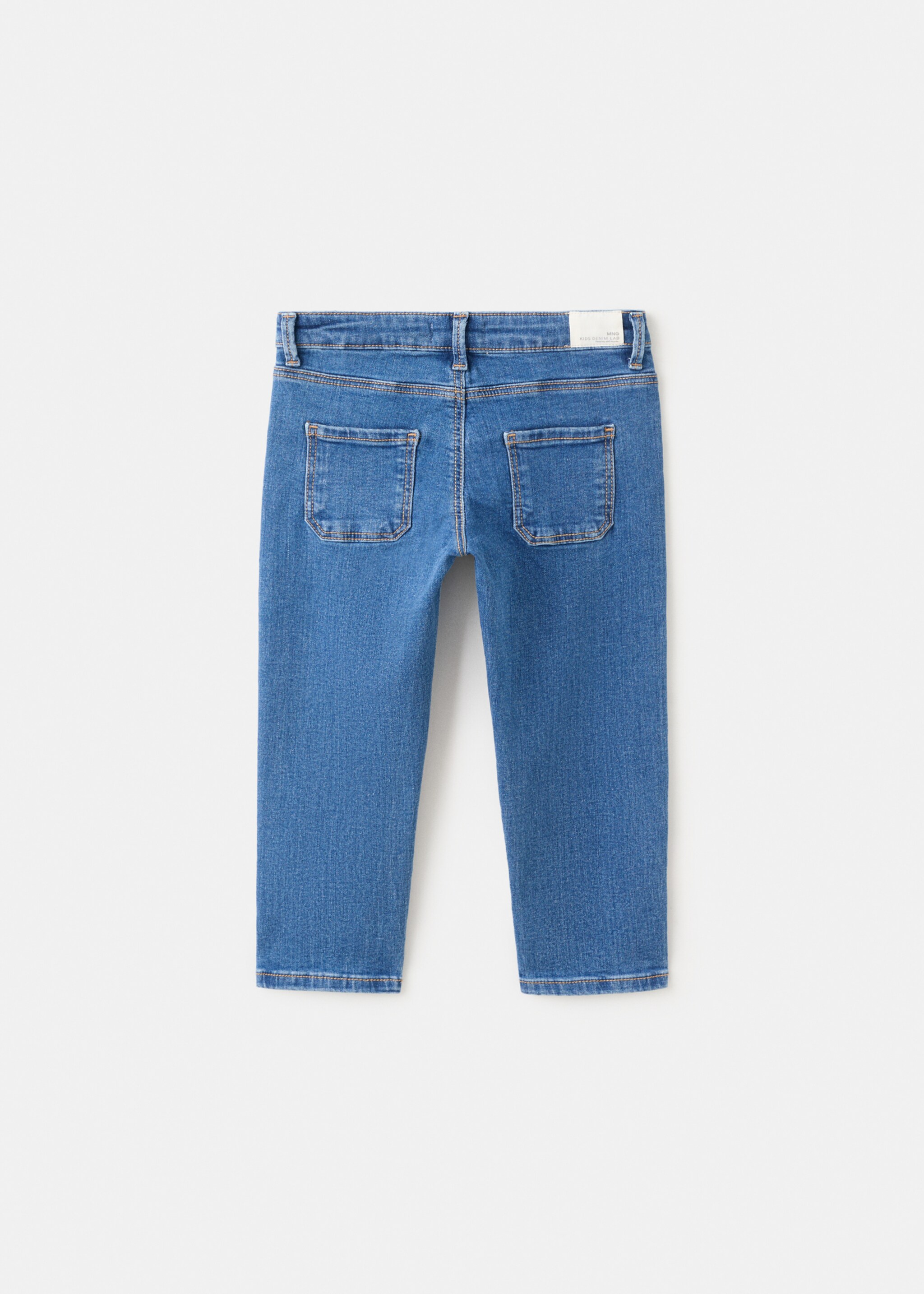 Slim-fit jeans - Reverse of the article, Medium Blue. Ref: 27091258-00.