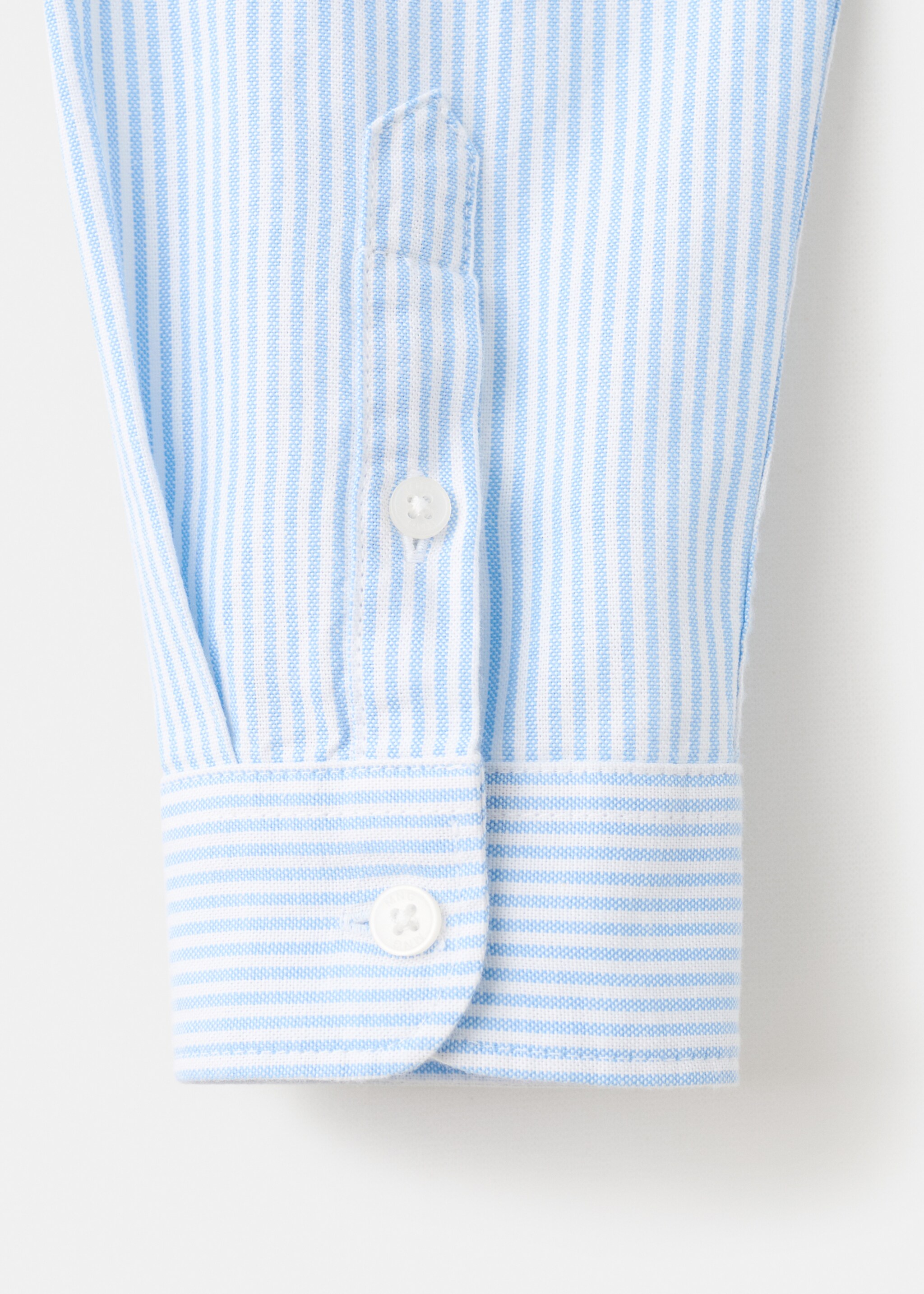 Camisa Oxford ratlles - Detall de l'article 0, Blau cel. Ref: 27091265-00.