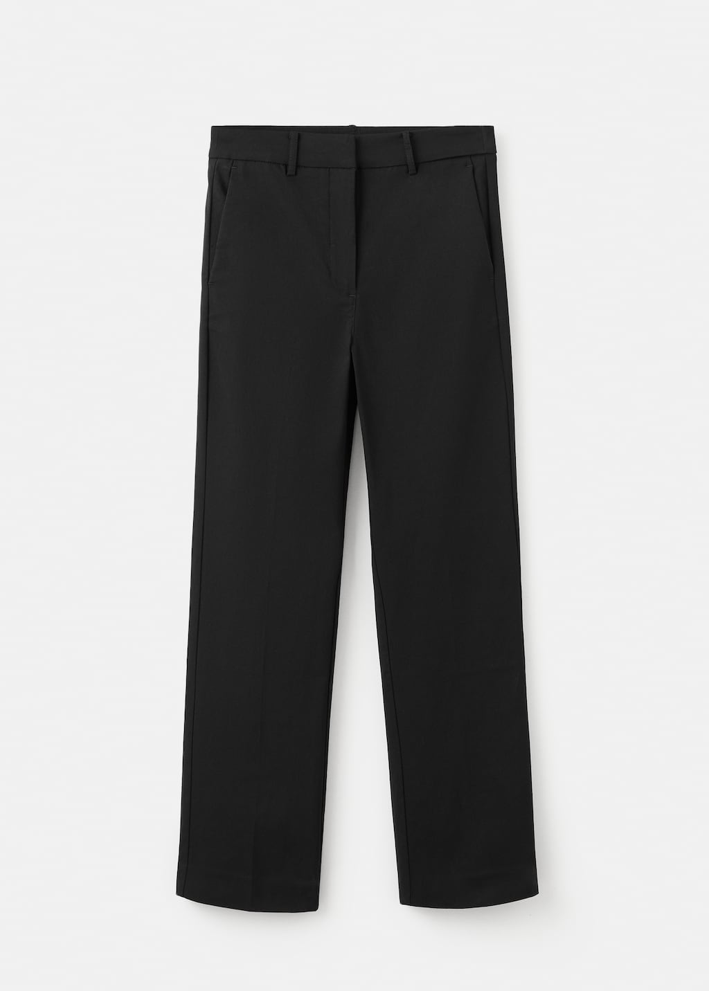 Straight-cut crop pants - image 5