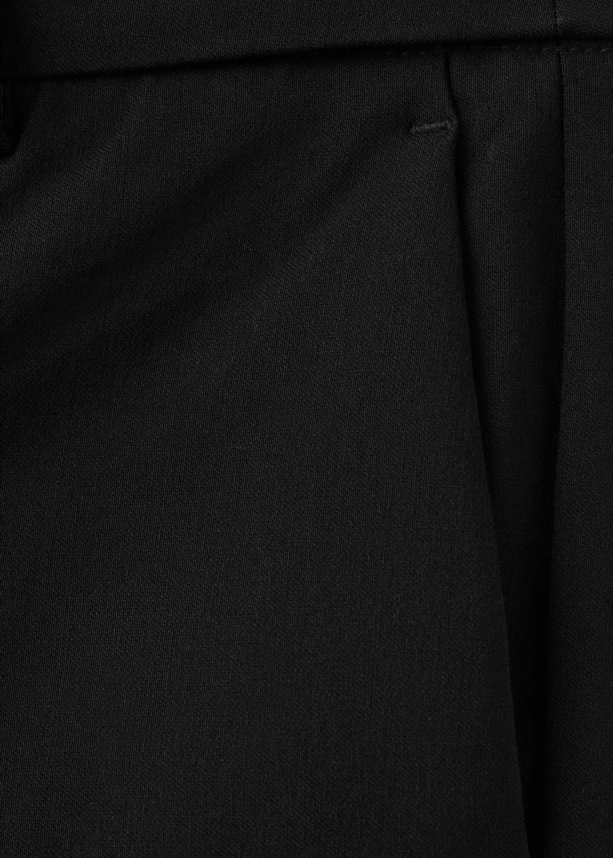 Pantalon droit 7/8 - Détail de l'article 0, Noir. Ref: 27091266-00.