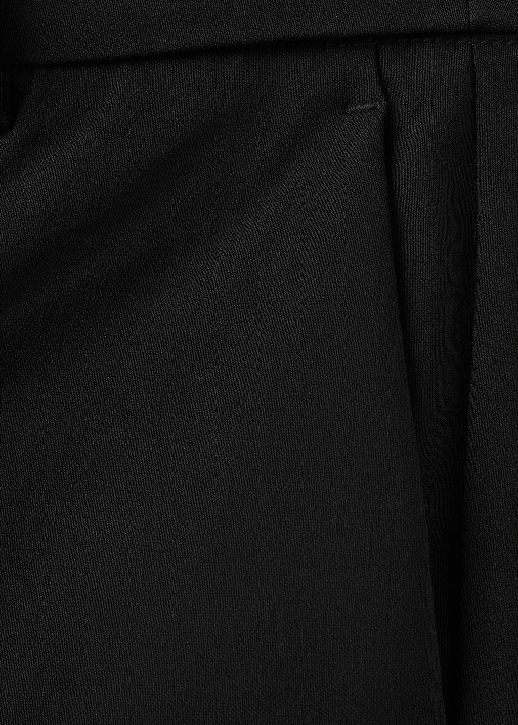 Straight-cut crop pants