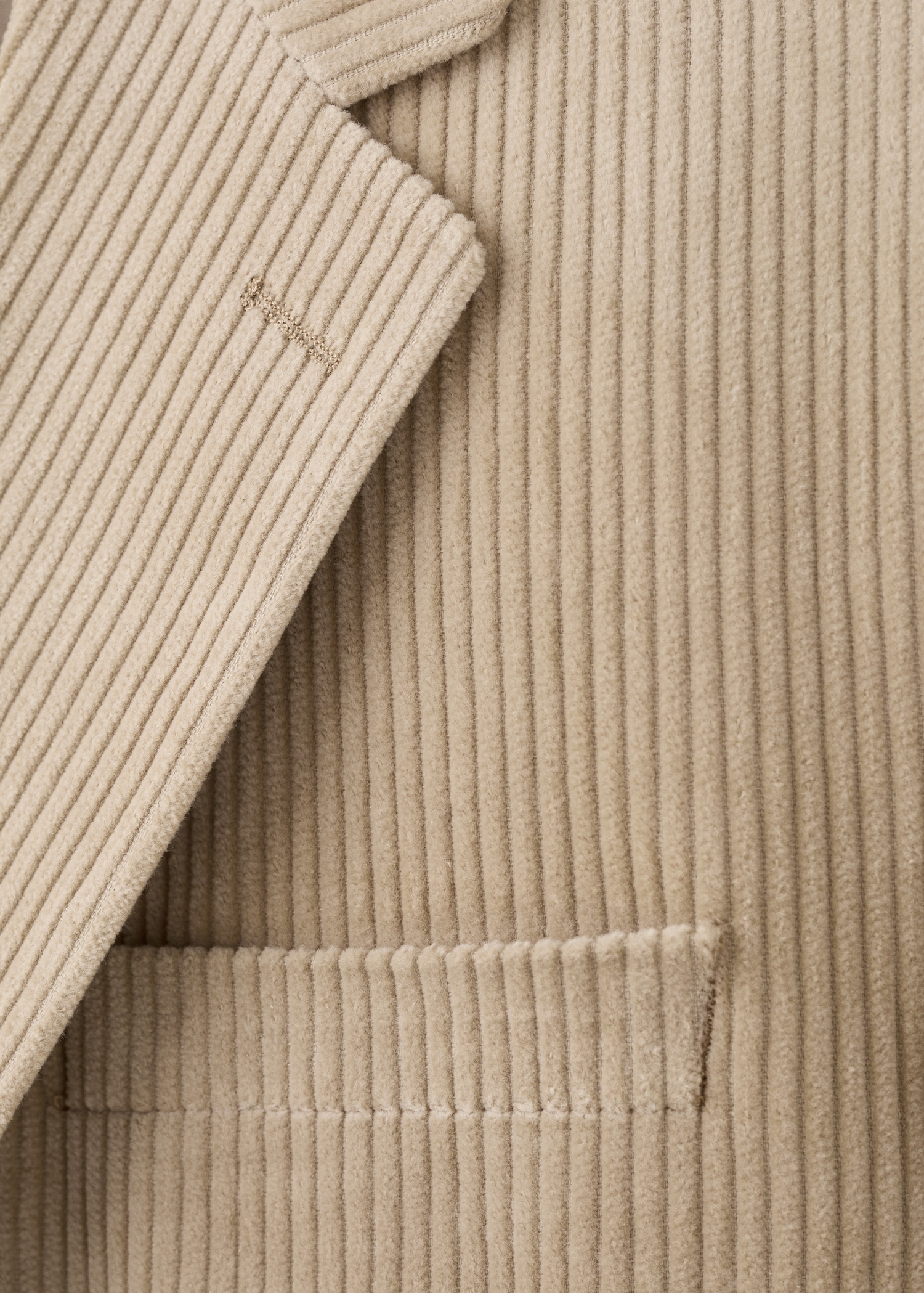 Slim fit corduroy blazer - Details of the article 8