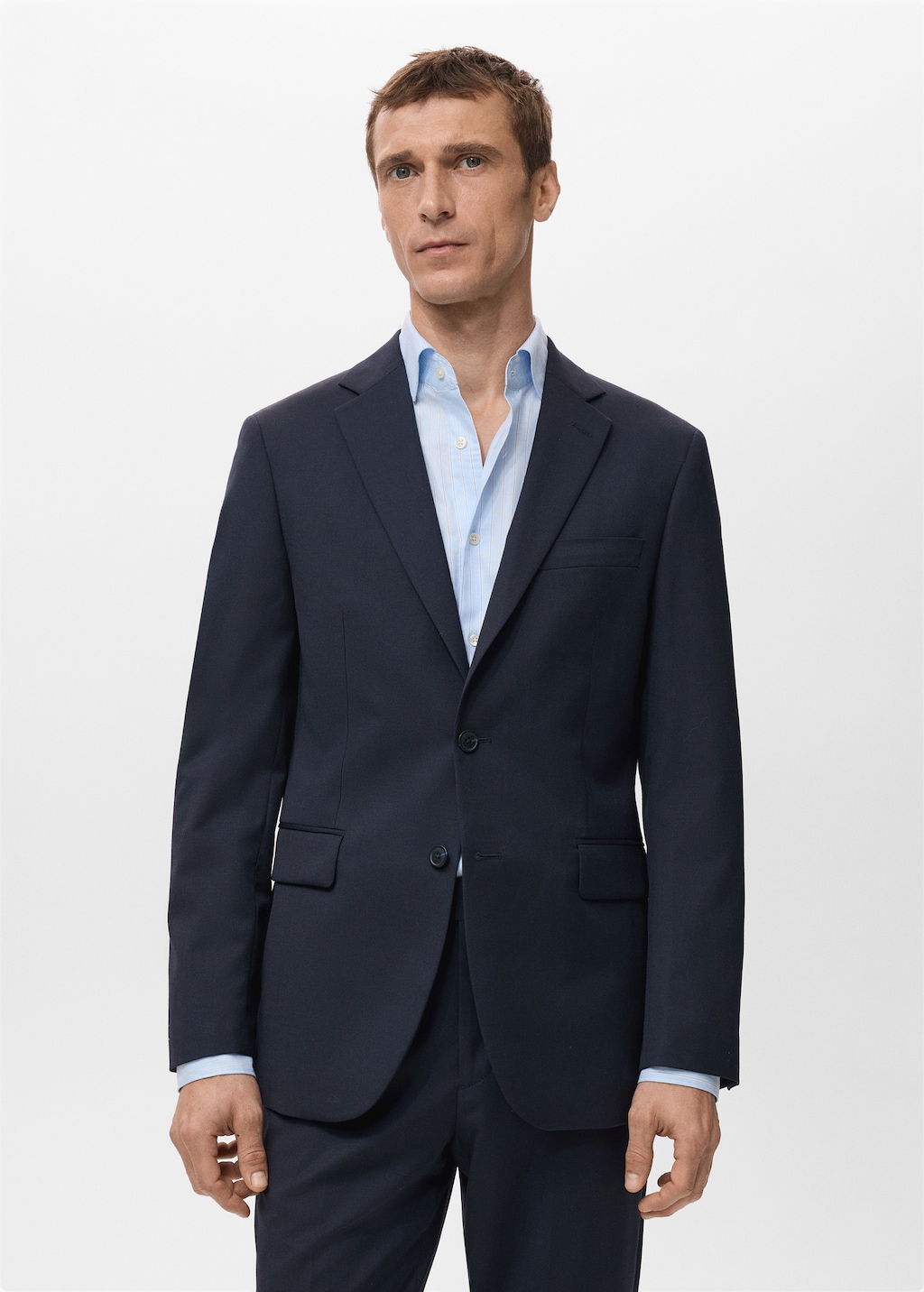 Turin 100% virgin wool suit blazer