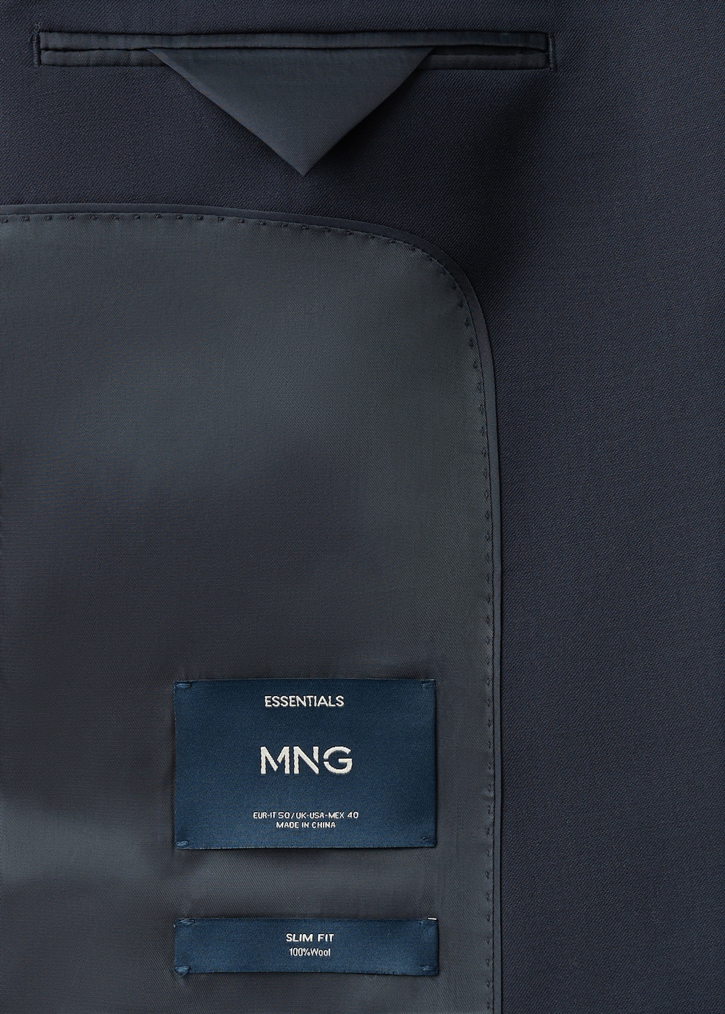 Turin 100% virgin wool suit blazer