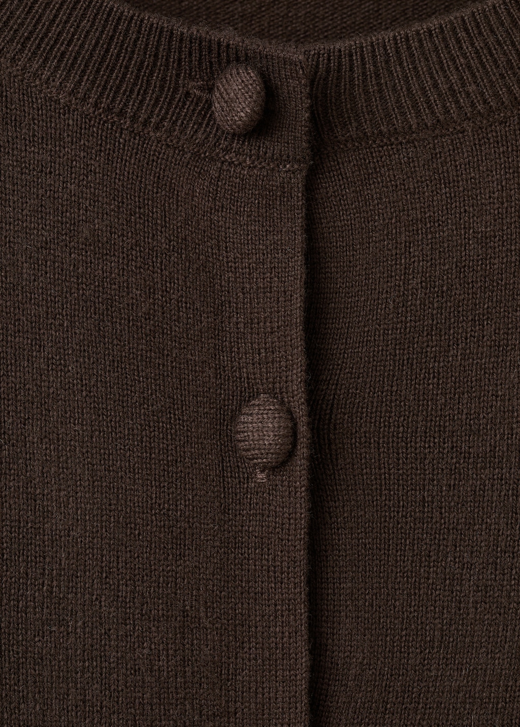Mango Knitted button cardigan