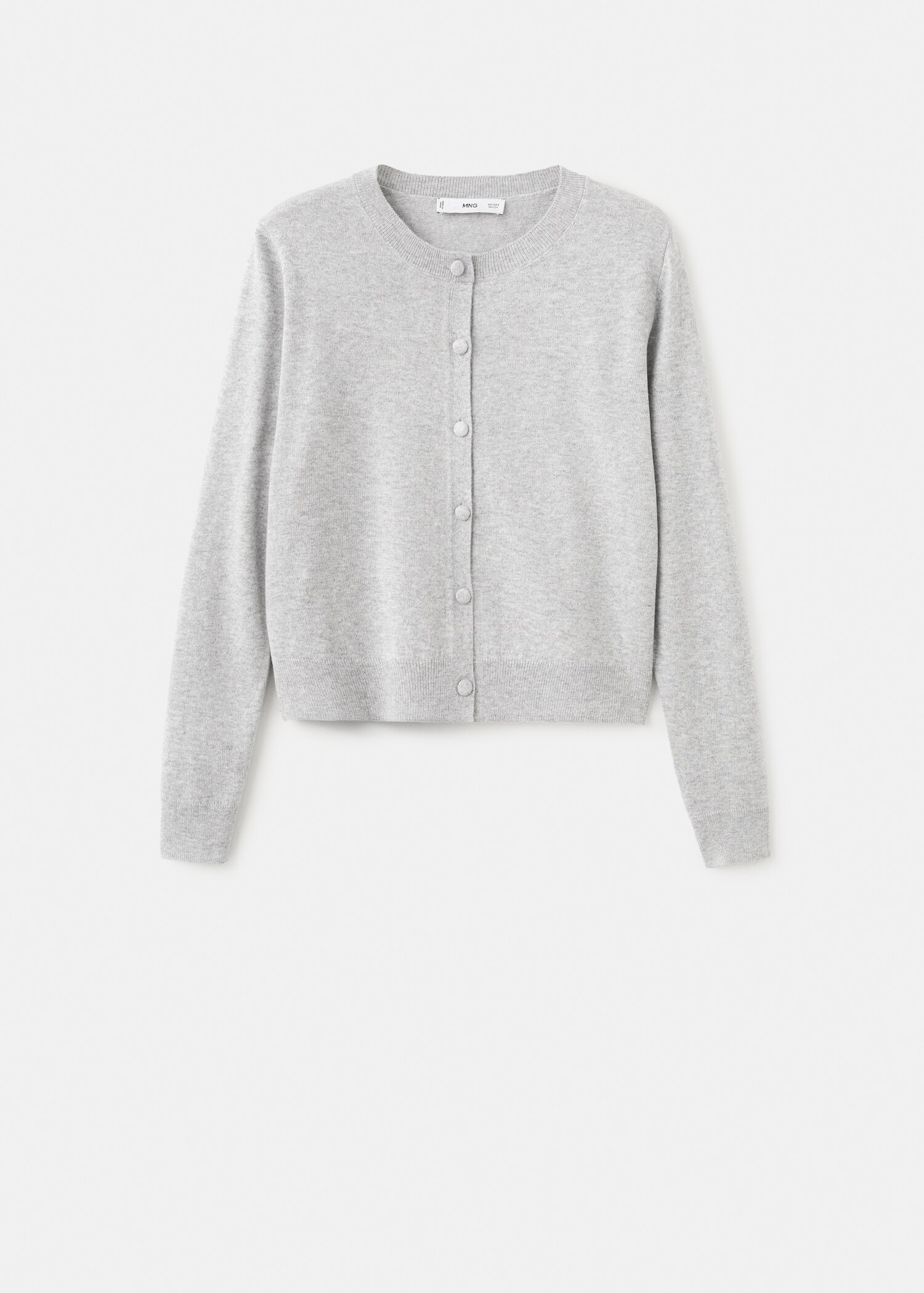 Knitted button cardigan - Article without model