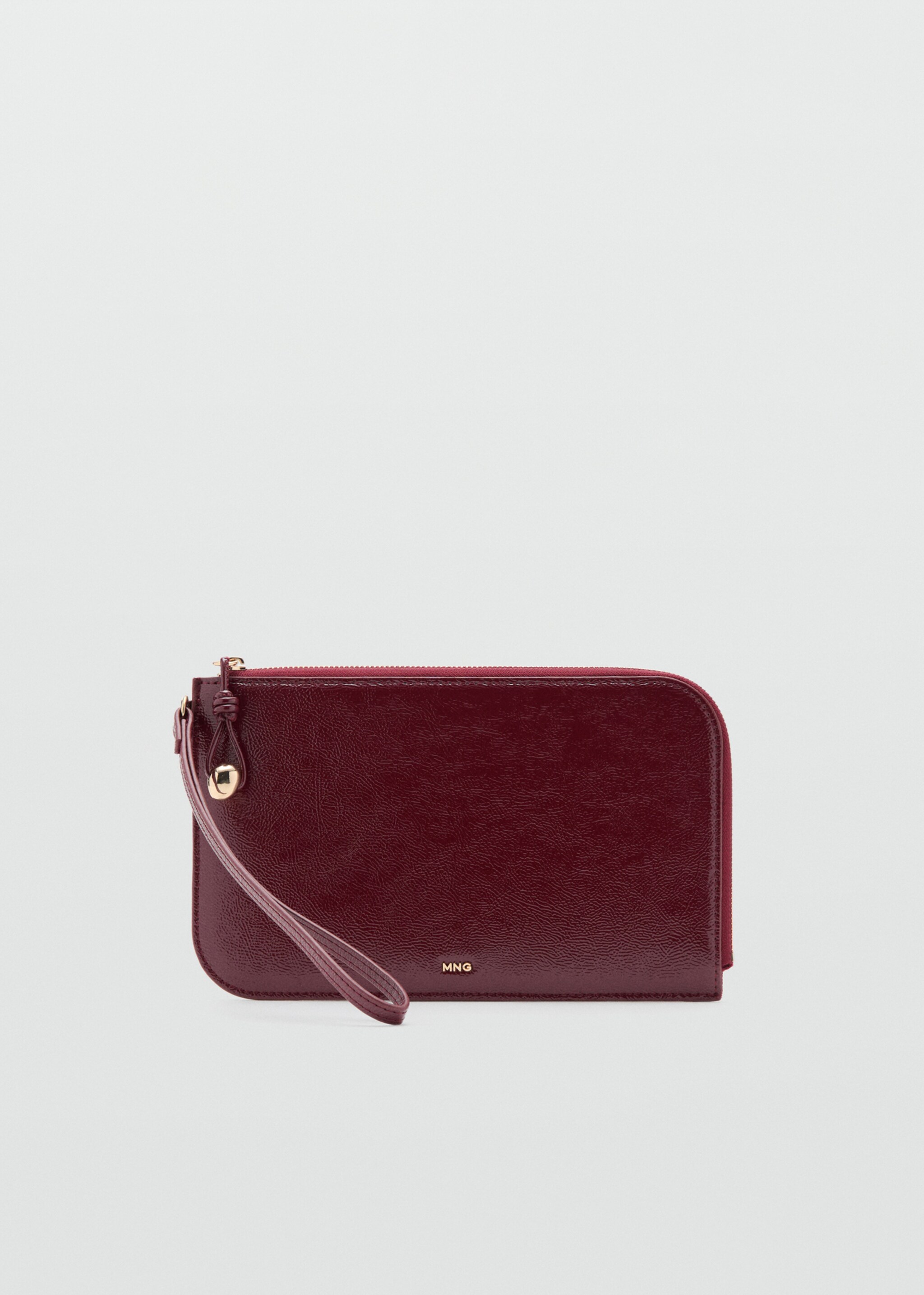 Faux-effect pochette - Article without model, Burgundy. Ref: 27091275-00.